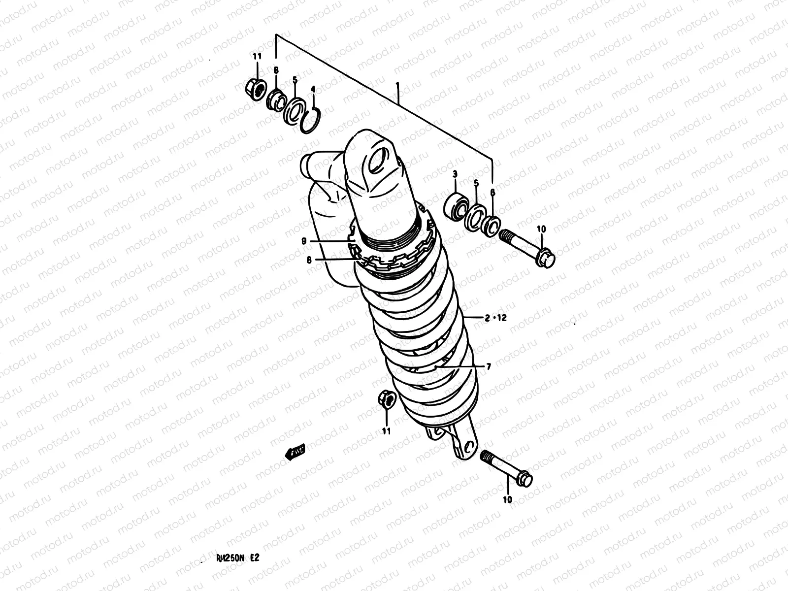 32B - SHOCK ABSORBER (MODEL M)