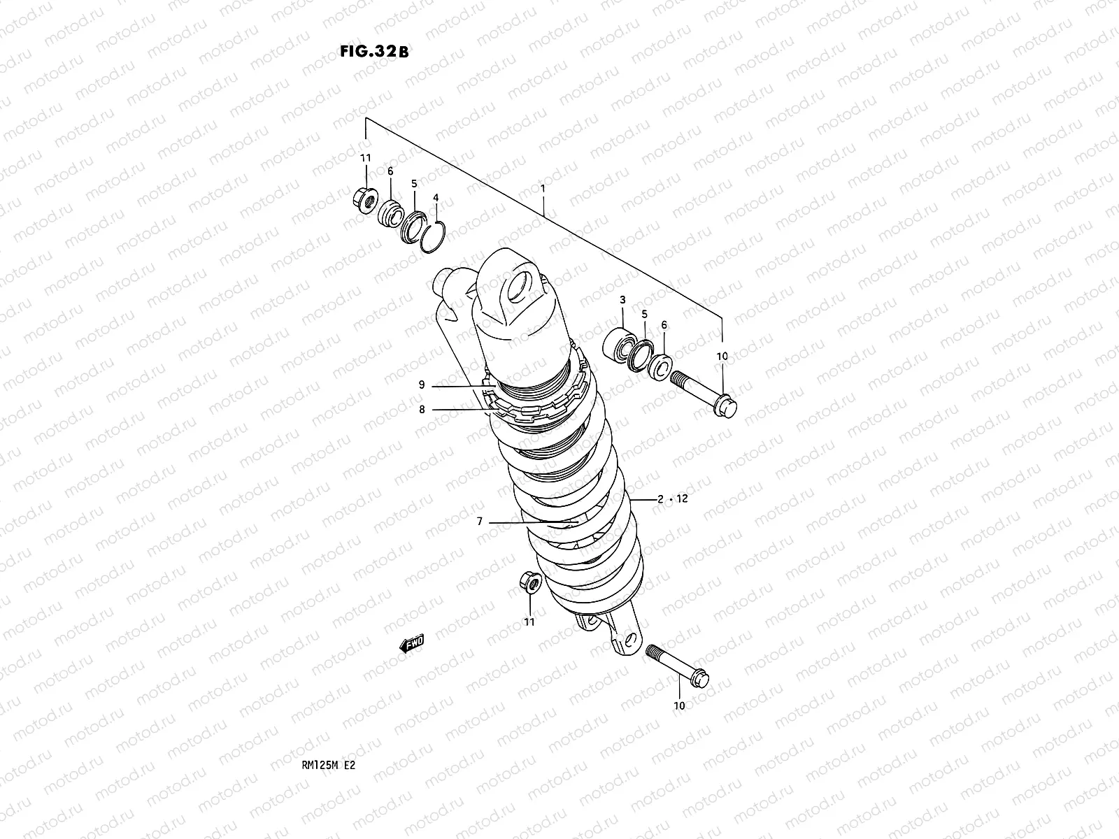 32B - SHOCK ABSORBER (MODEL M)
