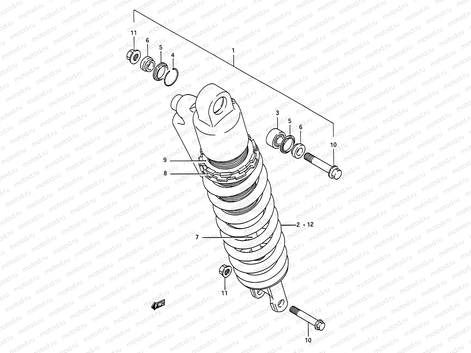 32B - SHOCK ABSORBER (MODEL M)