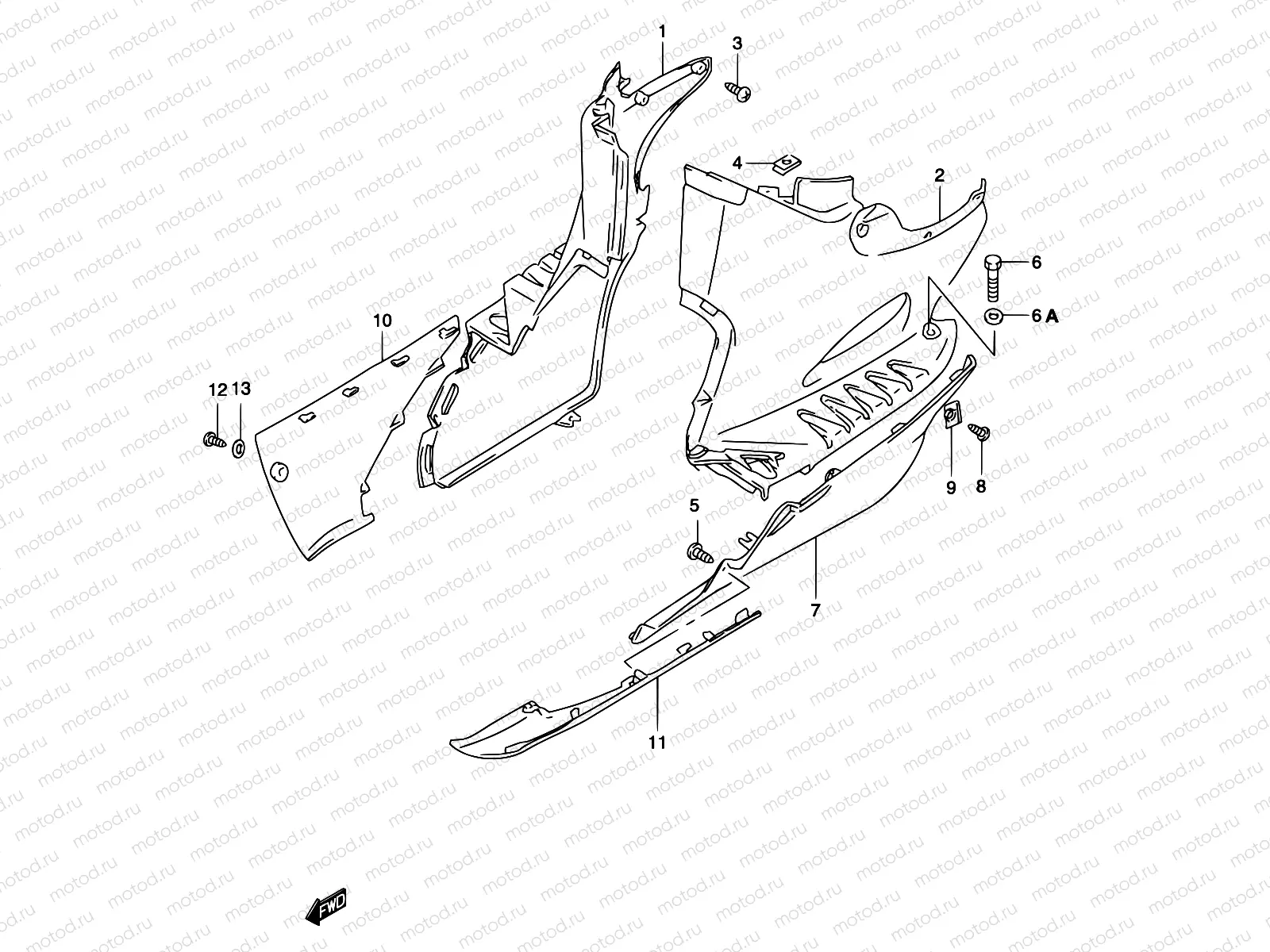 32B - SIDE LEG SHIELD (MODEL K3)