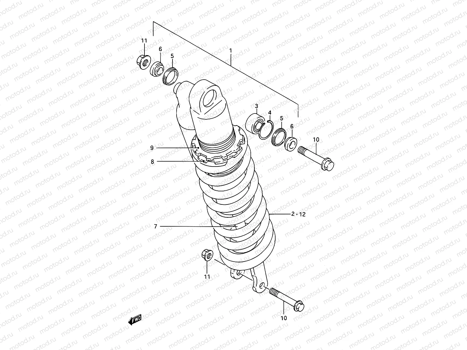 32C - SHOCK ABSORBER (MODEL N)