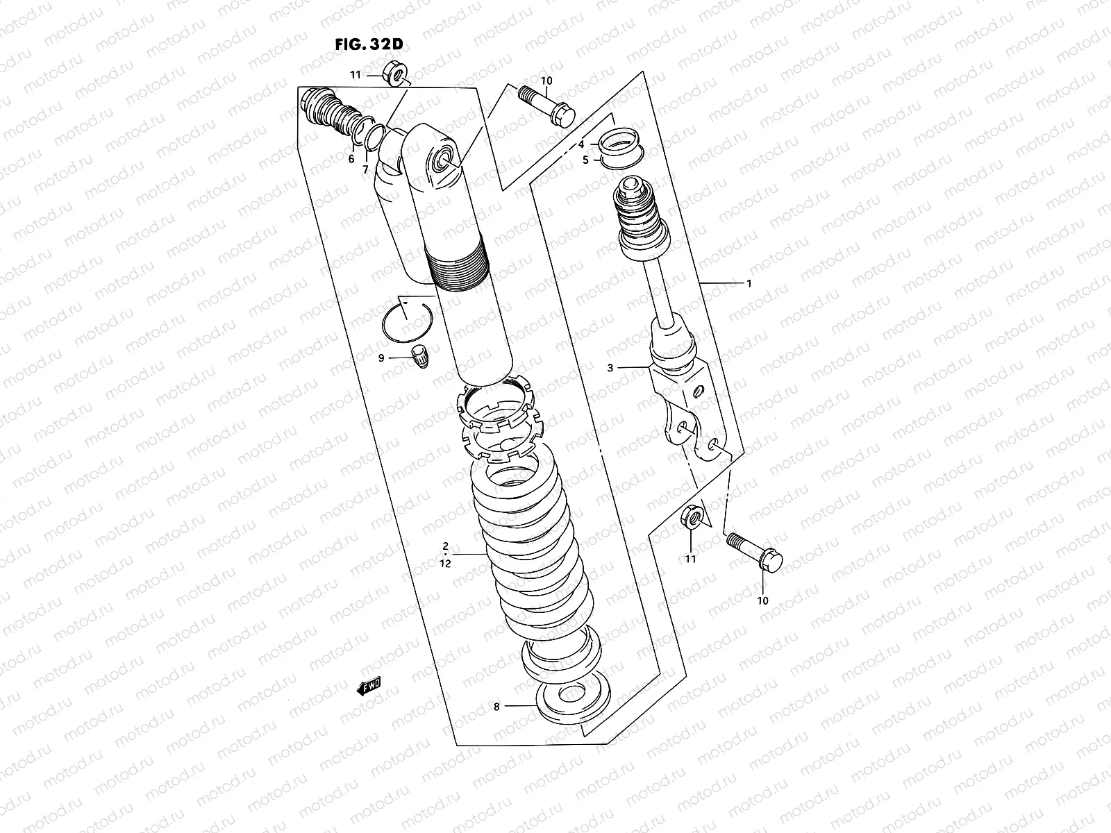 32D - SHOCK ABSORBER (MODEL M/N/P/R/S)