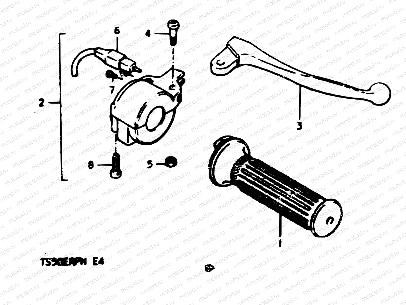 33 - BRAKE LEVER