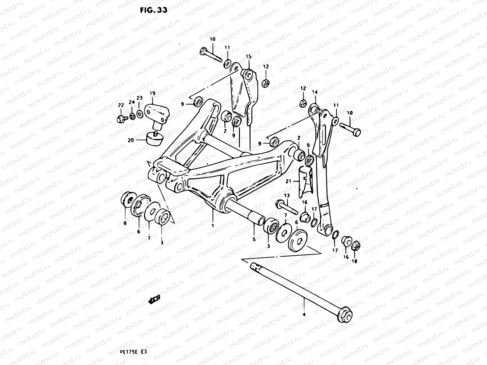 33 - CUSHION LEVER