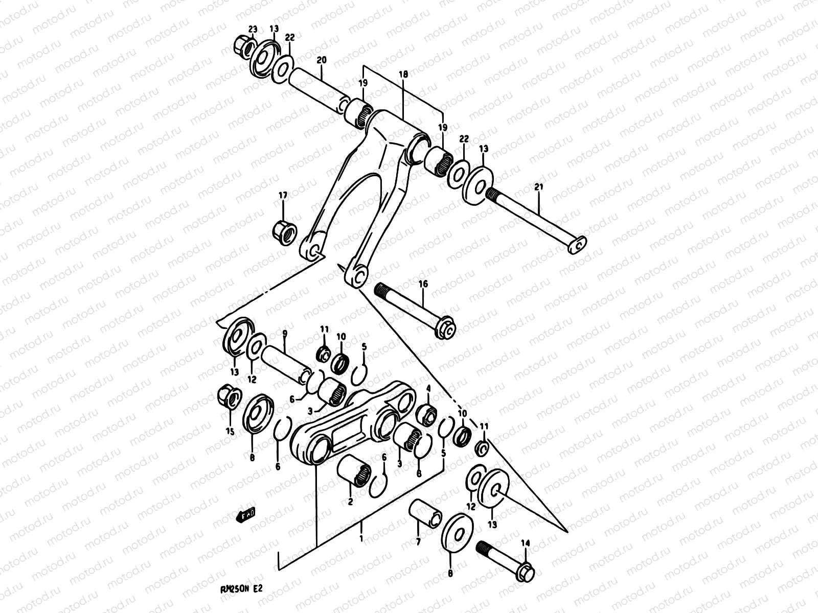 33 - CUSHION LEVER (MODEL K)