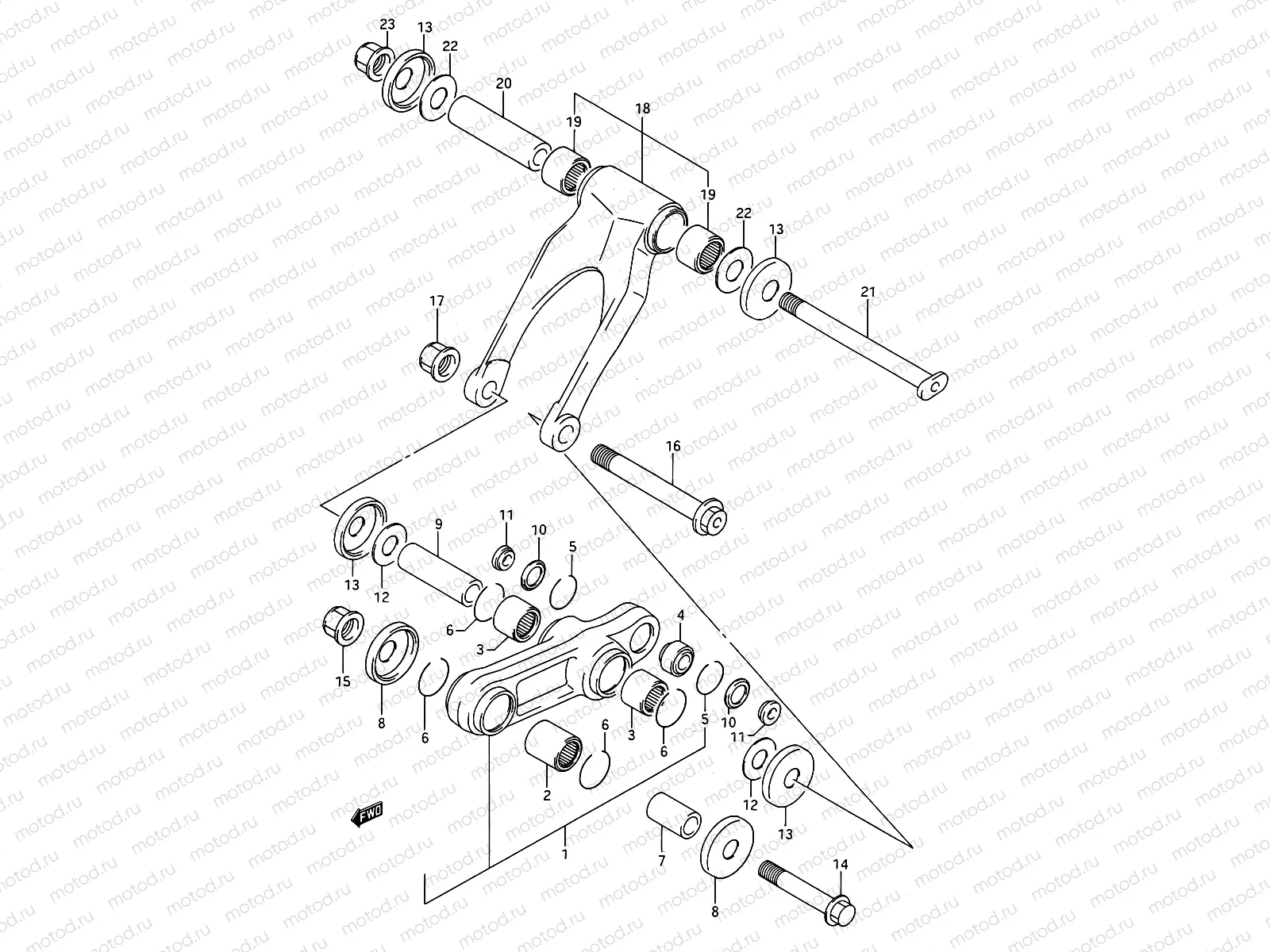 33 - CUSHION LEVER (MODEL K)