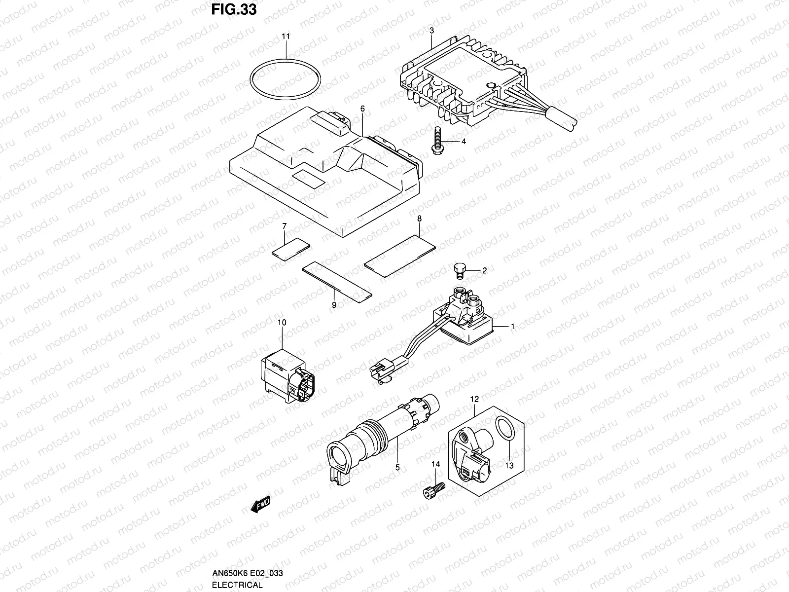 33 - ELECTRICAL (MODEL K6/K7/K8/K9)