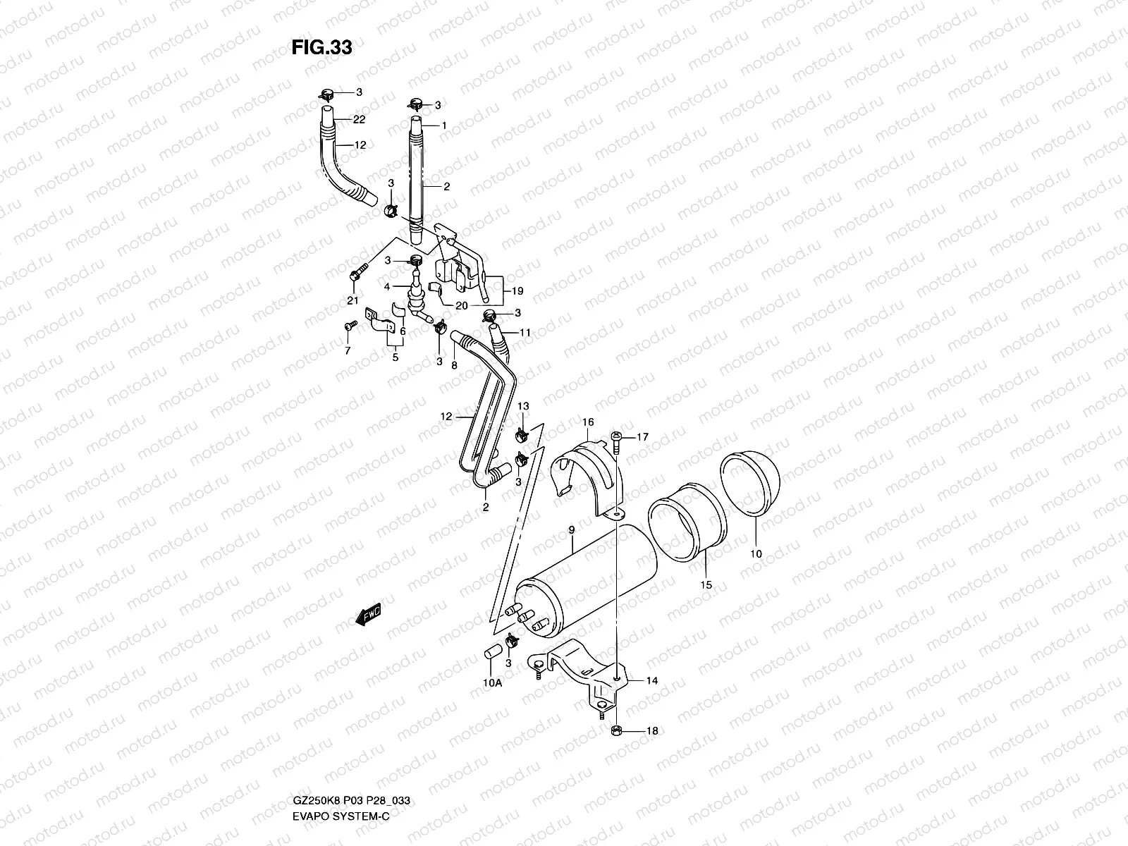33 - EVAPO SYSTEM (P33)