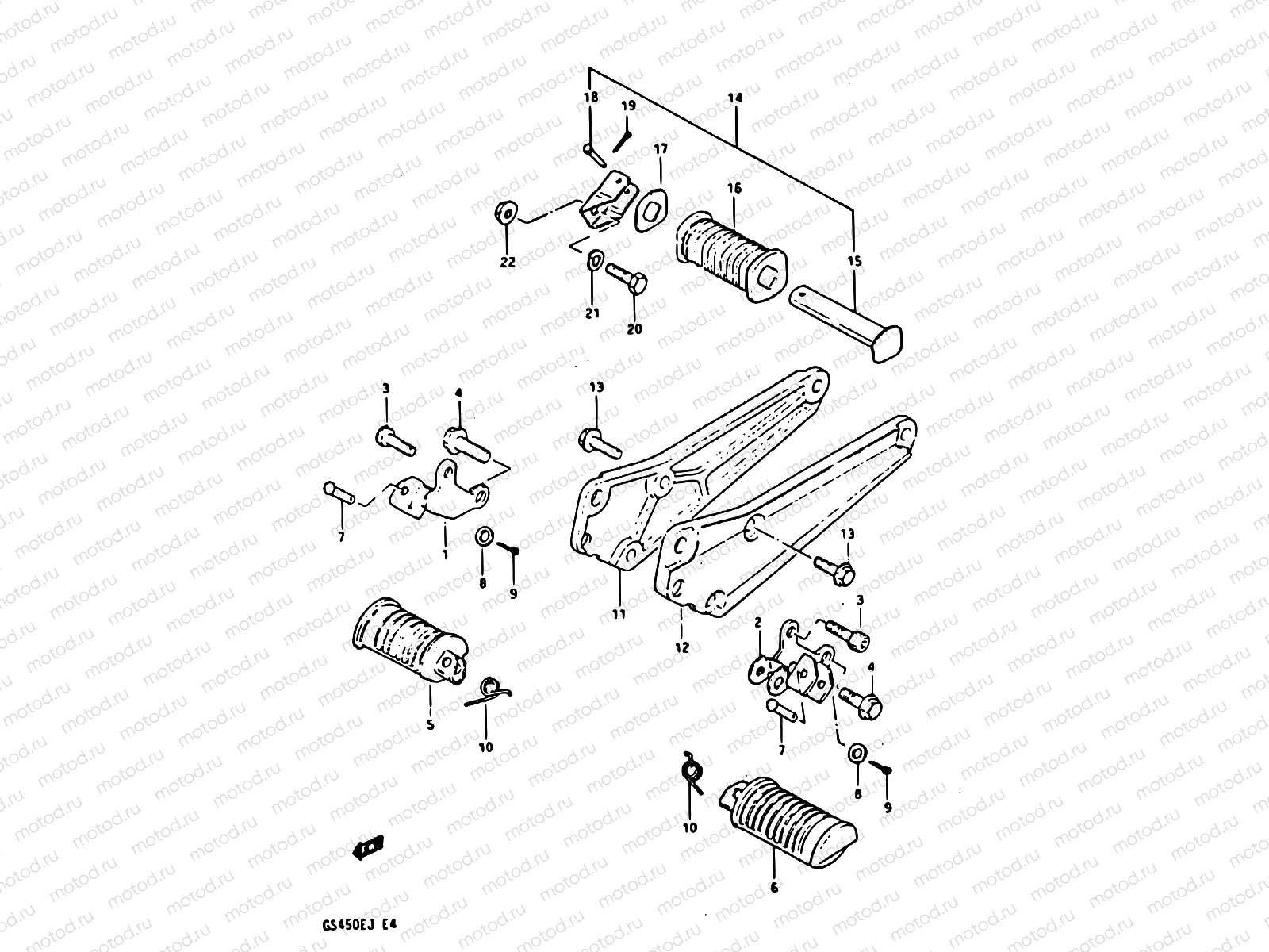 33 - FOOTREST