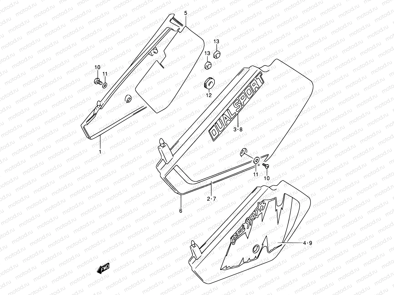 33 - FRAME COVER (MODEL L/M)