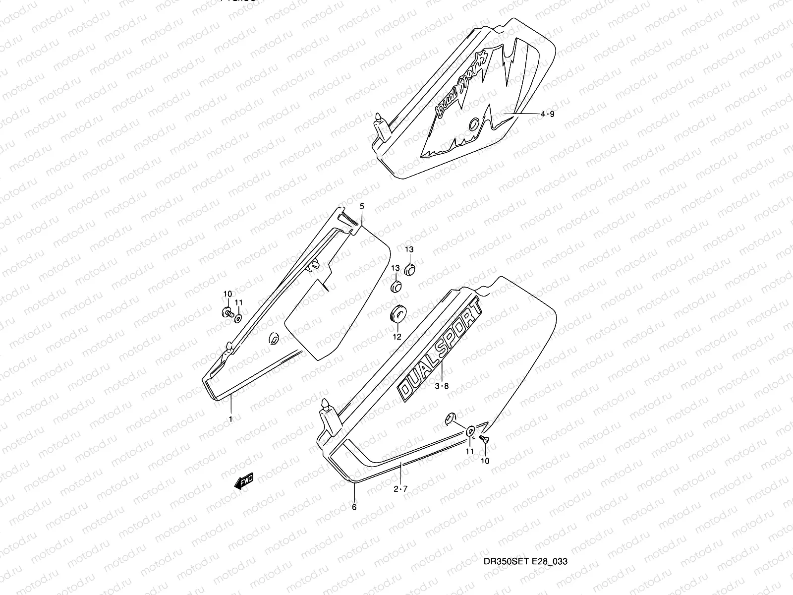33 - FRAME COVER (MODEL L/M)