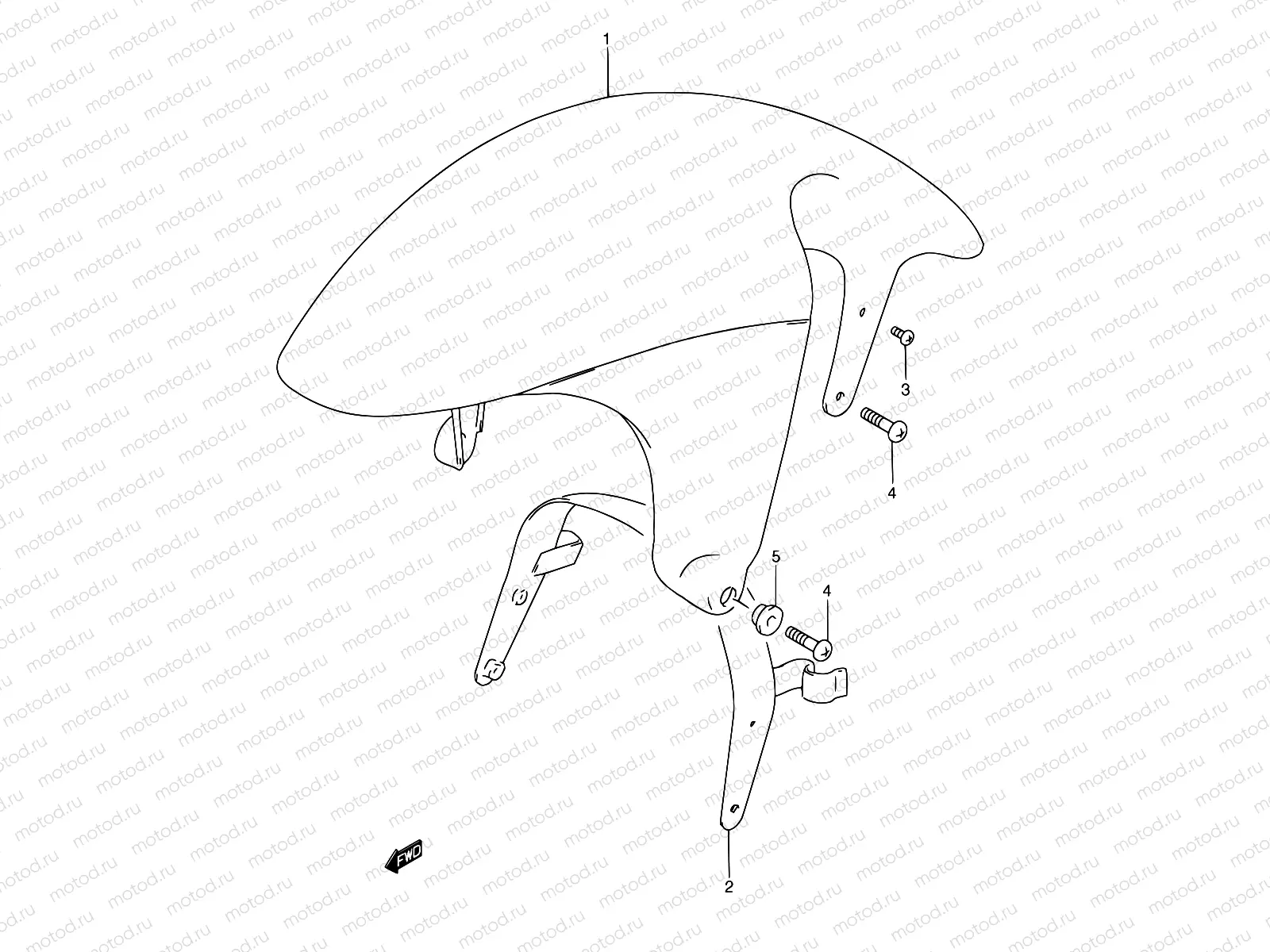 33 - FRONT FENDER