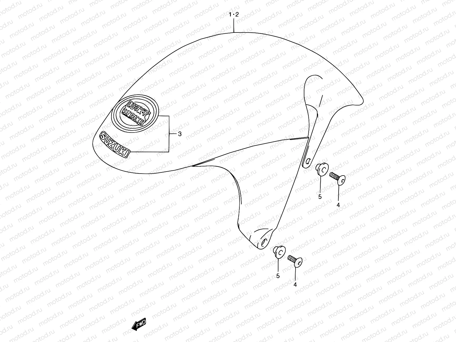 33 - FRONT FENDER