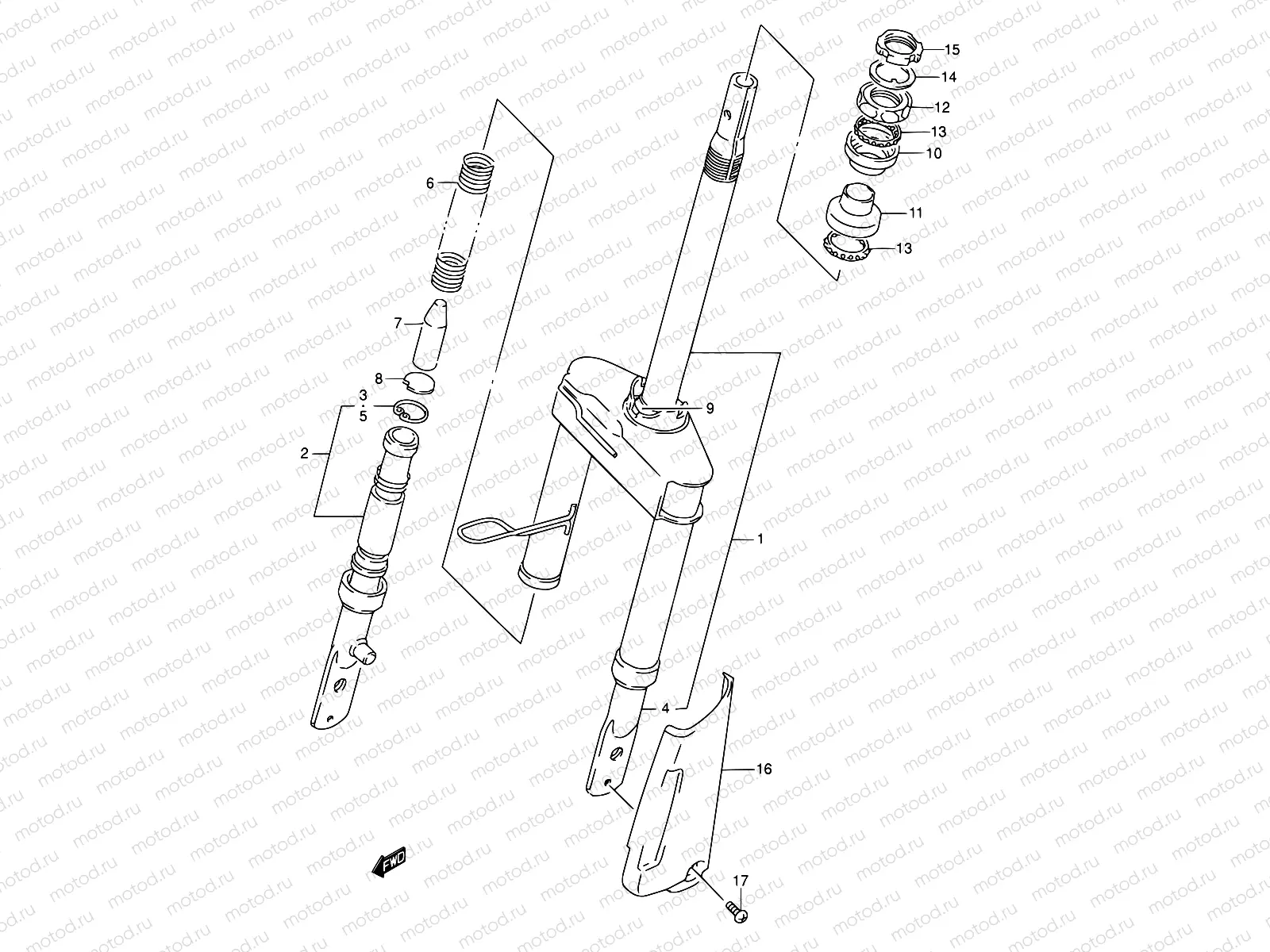 33 - FRONT FORK