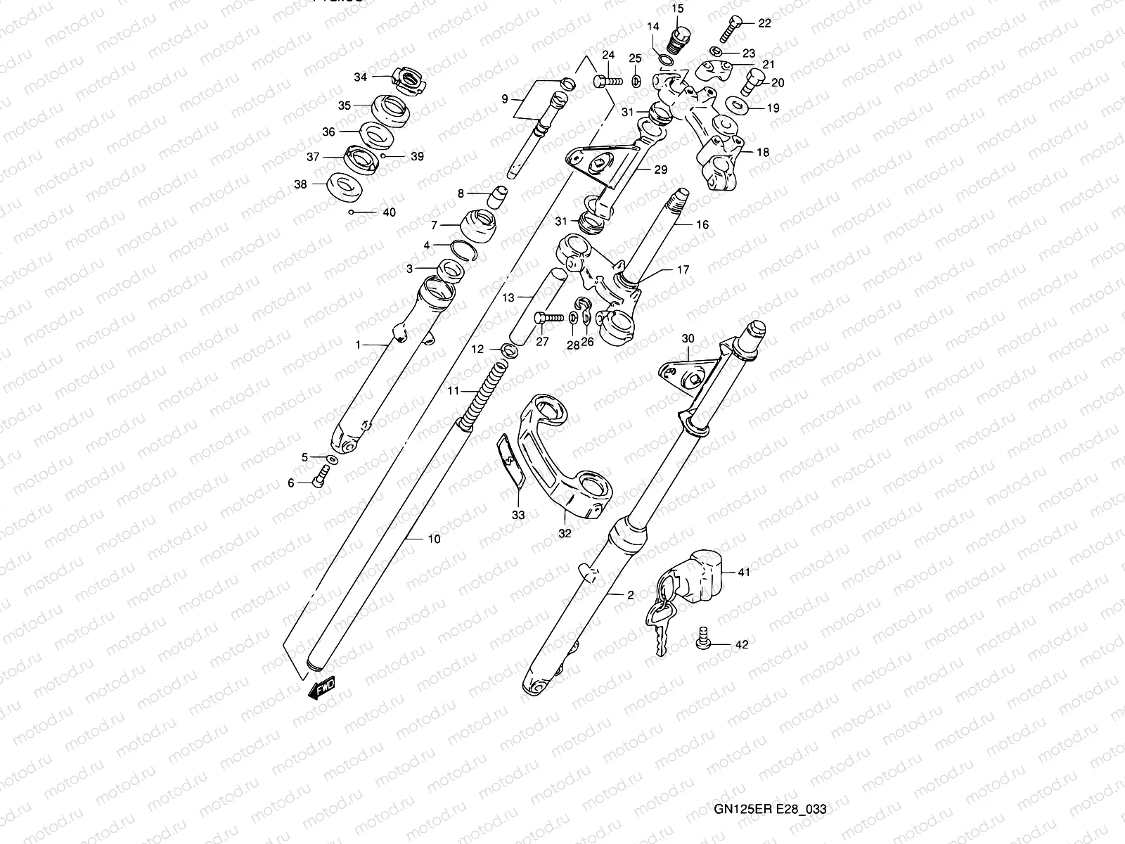 33 - FRONT FORK