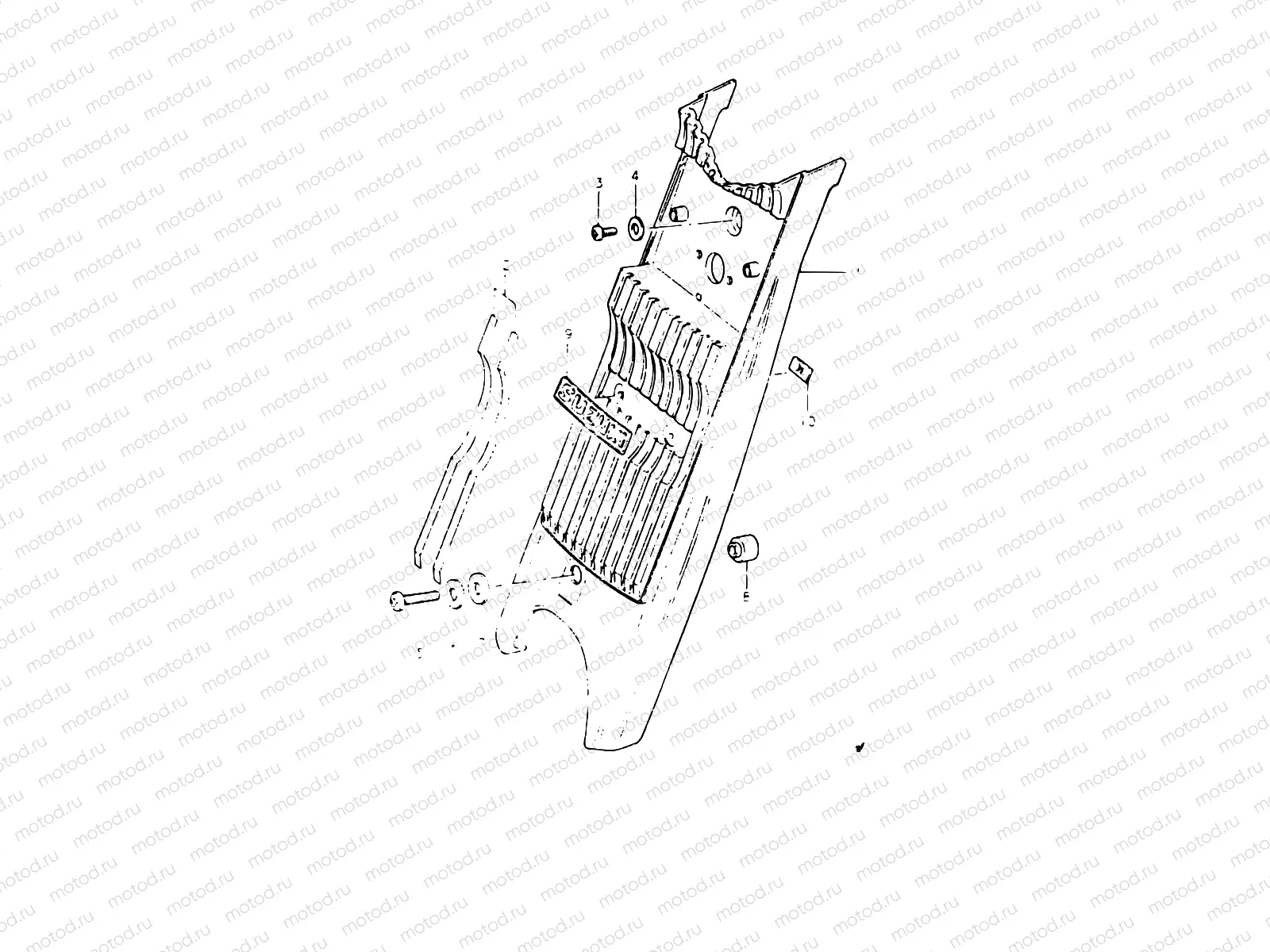 33 - FRONT FORK COVER