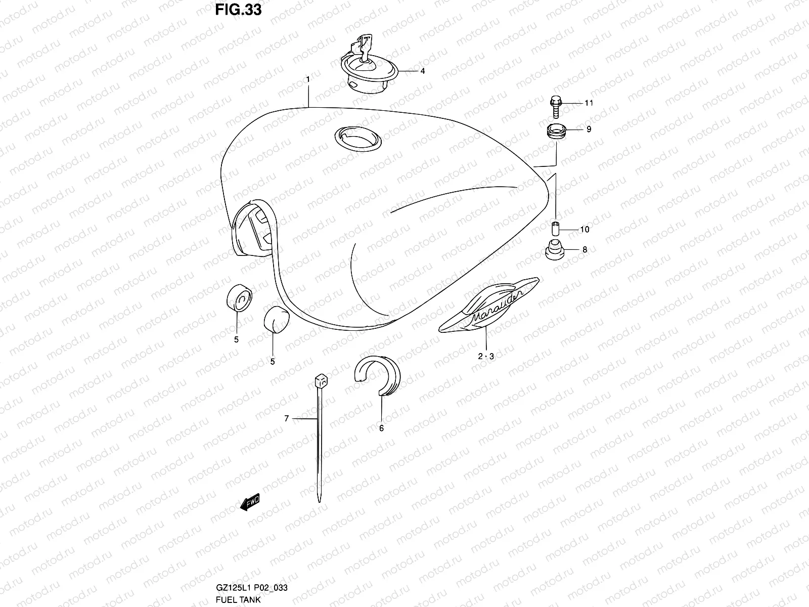 33 - FUEL TANK