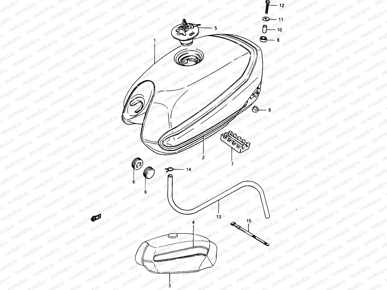 33 - FUEL TANK (GSX750ESF/ESG)