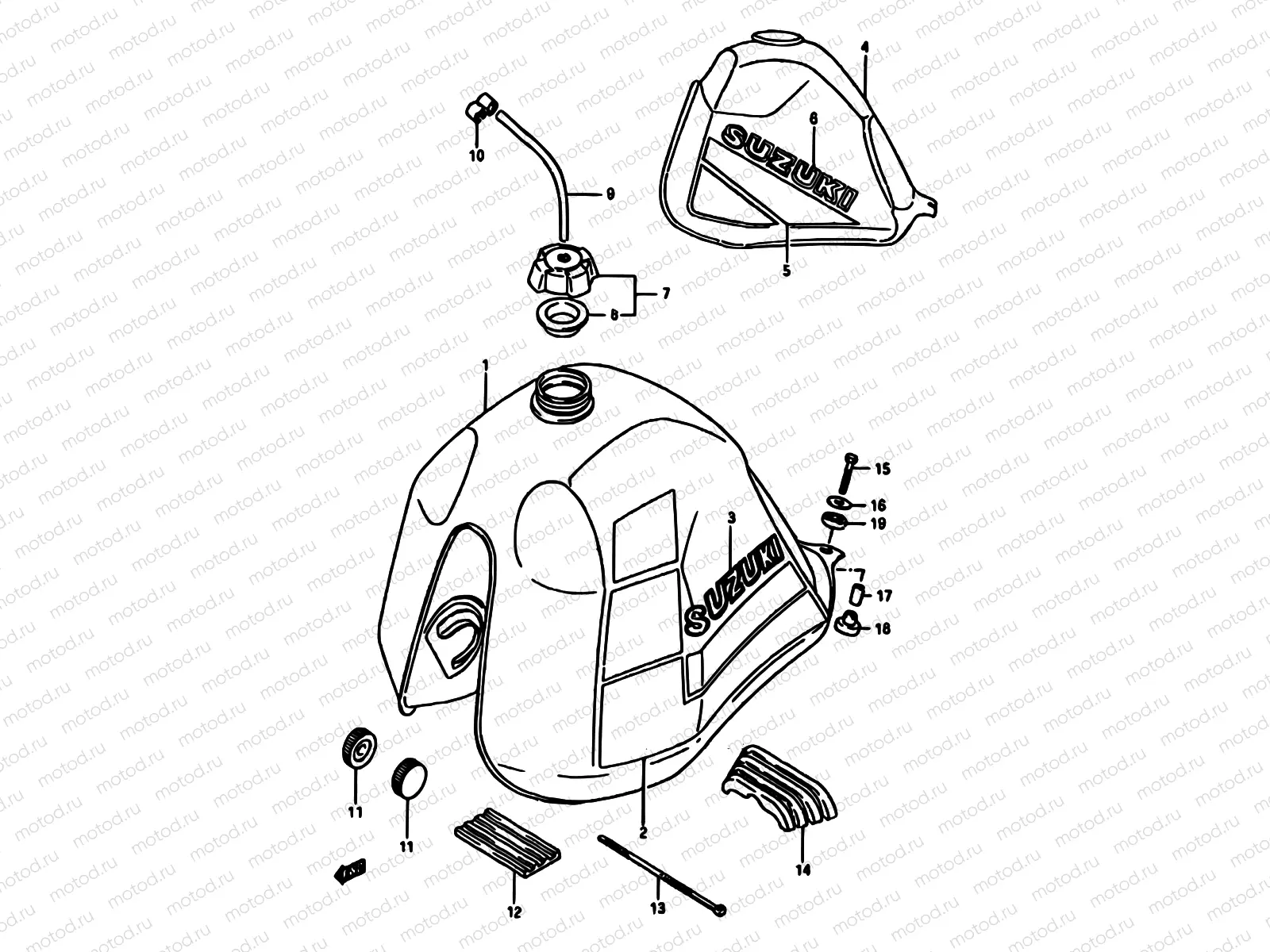 33 - FUEL TANK (MODEL F/G)
