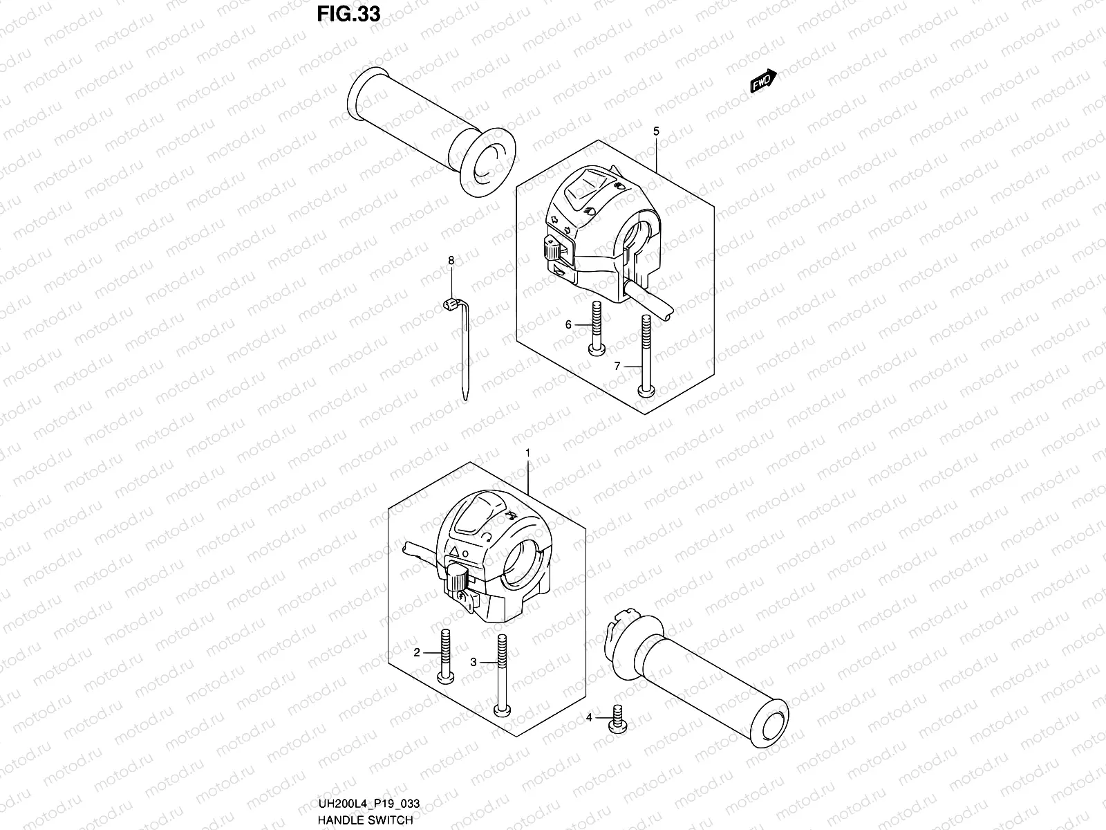 33 - HANDLE SWITCH