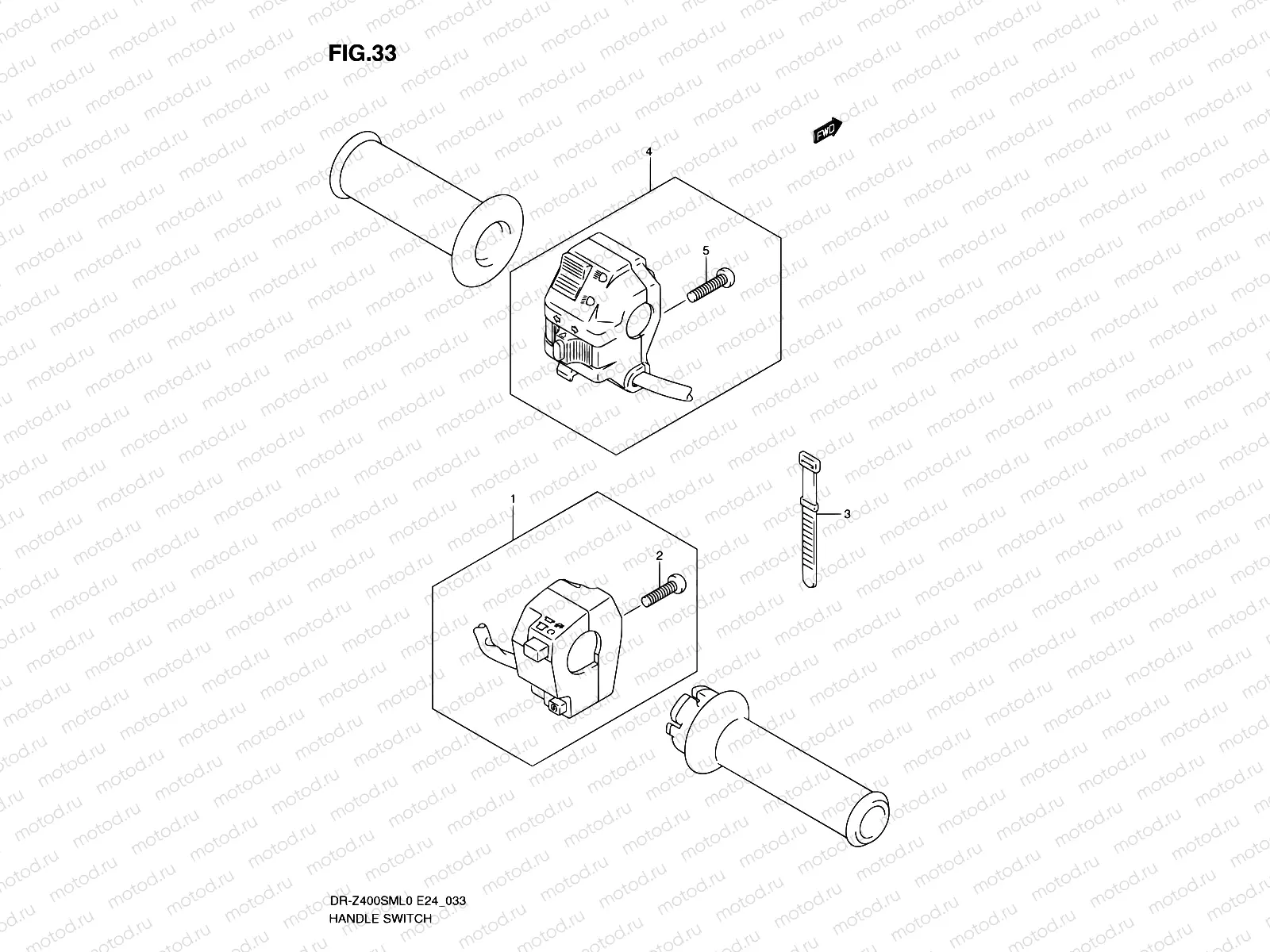 33 - HANDLE SWITCH