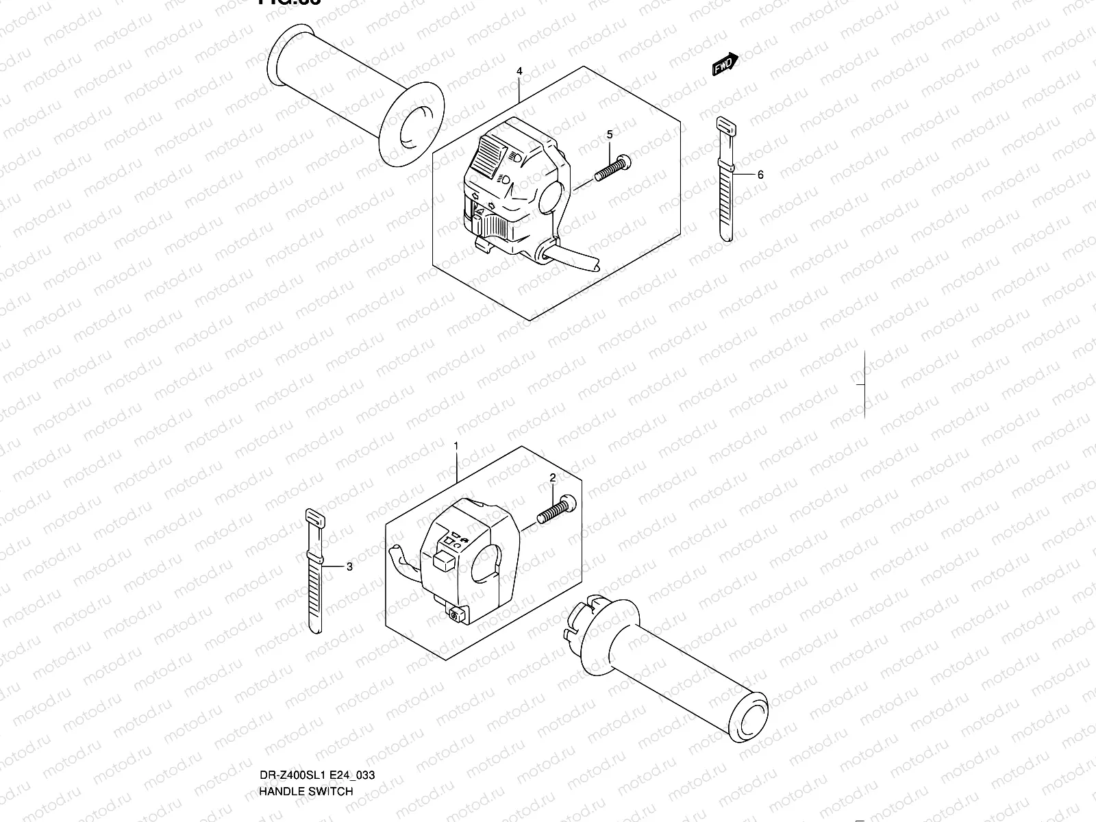 33 - HANDLE SWITCH