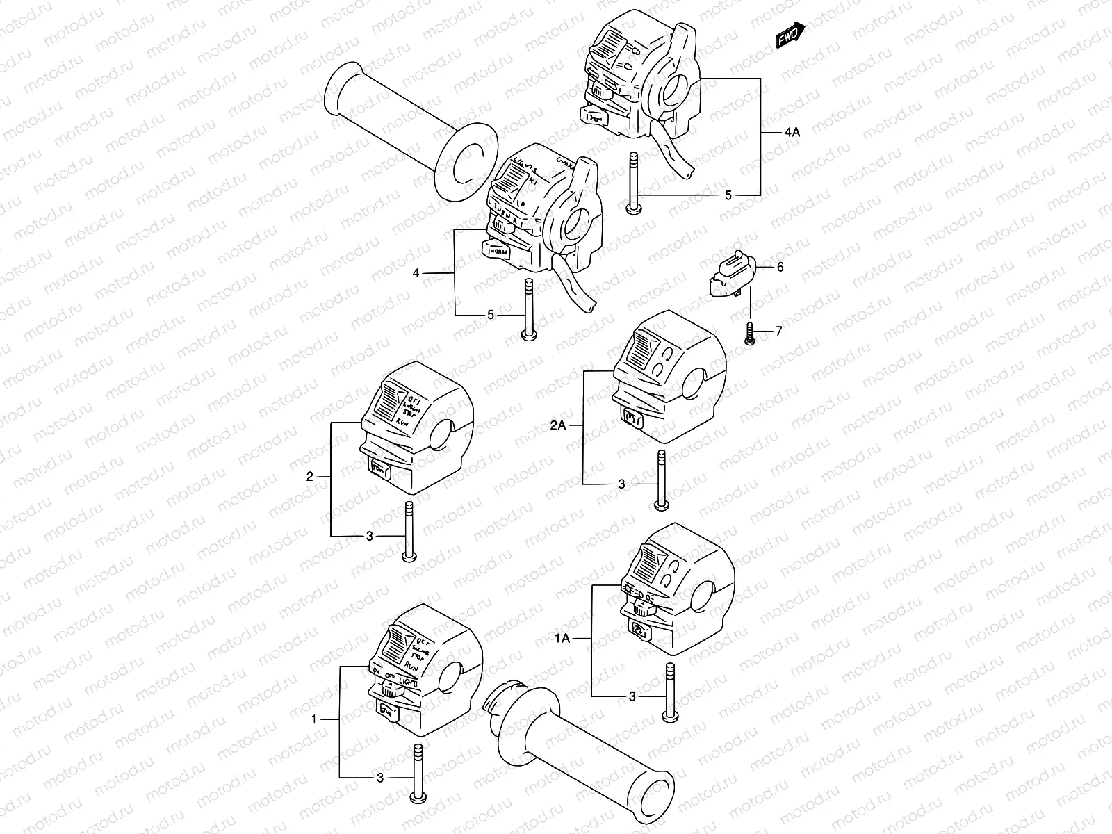 33 - HANDLE SWITCH