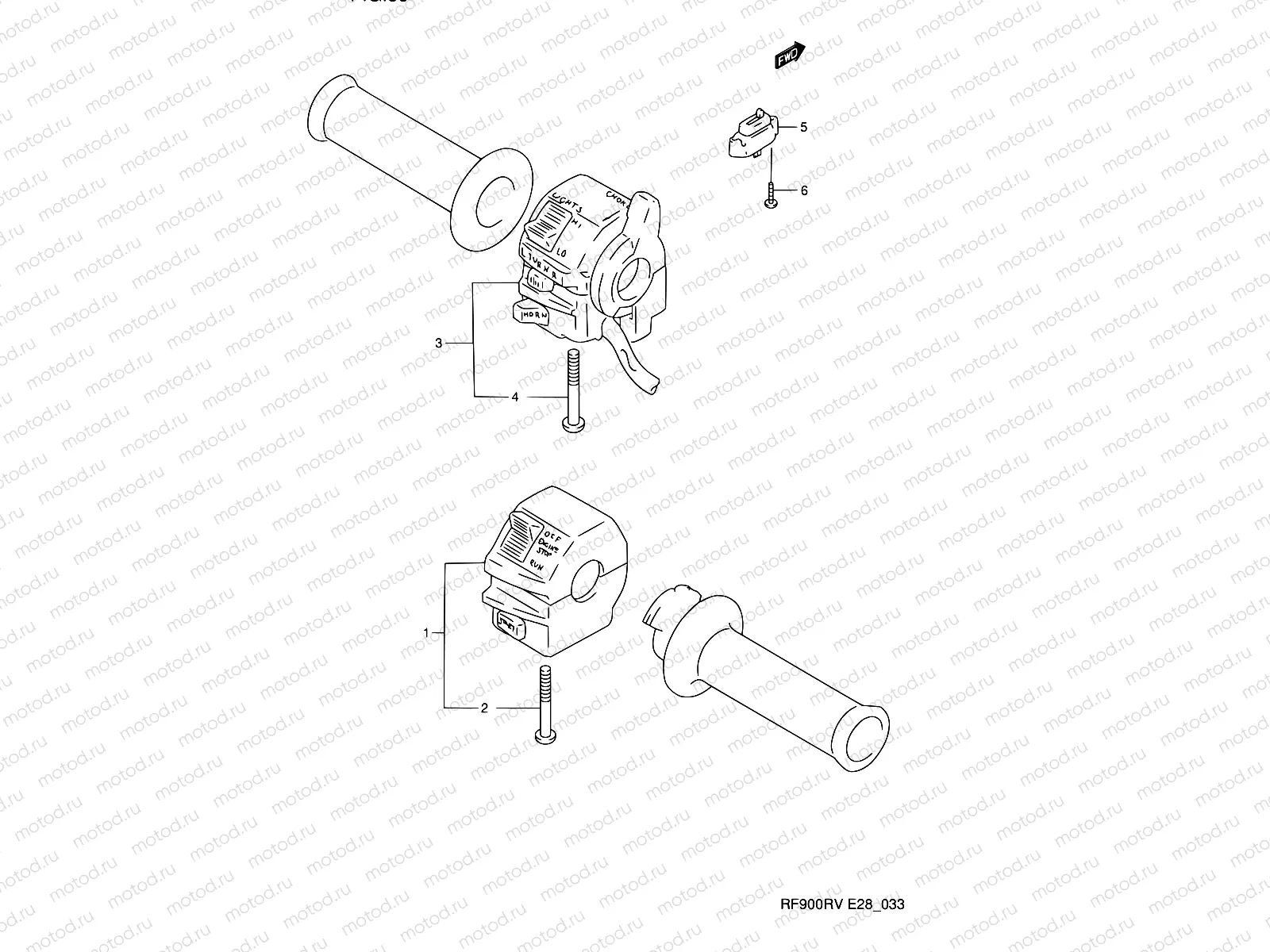 33 - HANDLE SWITCH