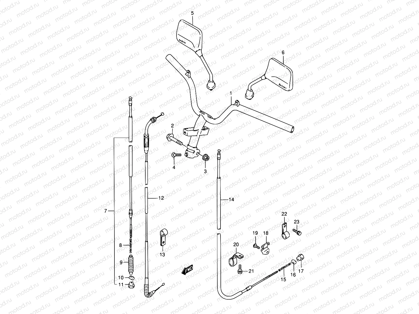 33 - HANDLEBAR (E01,P37)