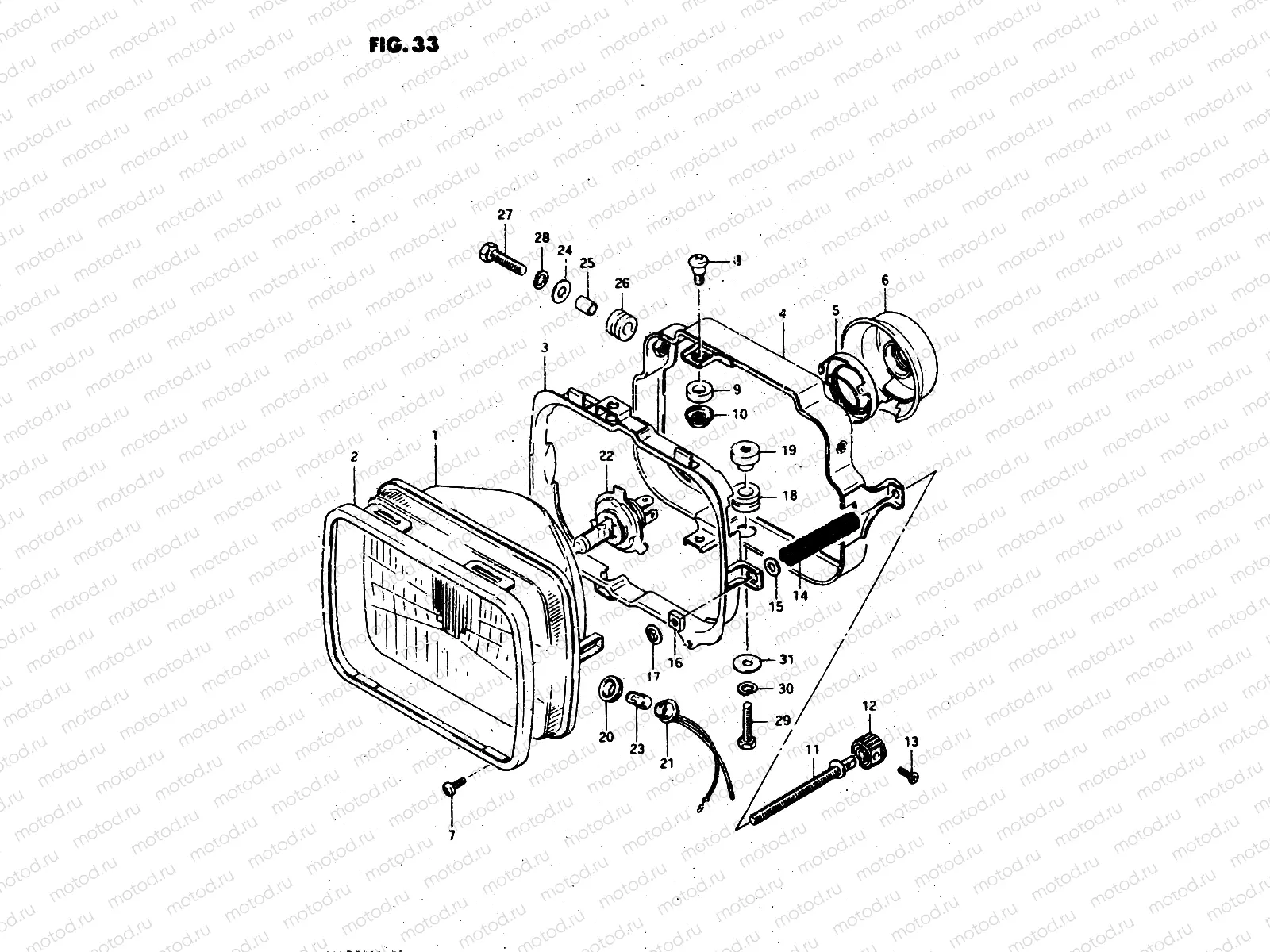33 - HEADLAMF (E15,E16,E17,E18,E21,E22,E25,E26,E34,E39)
