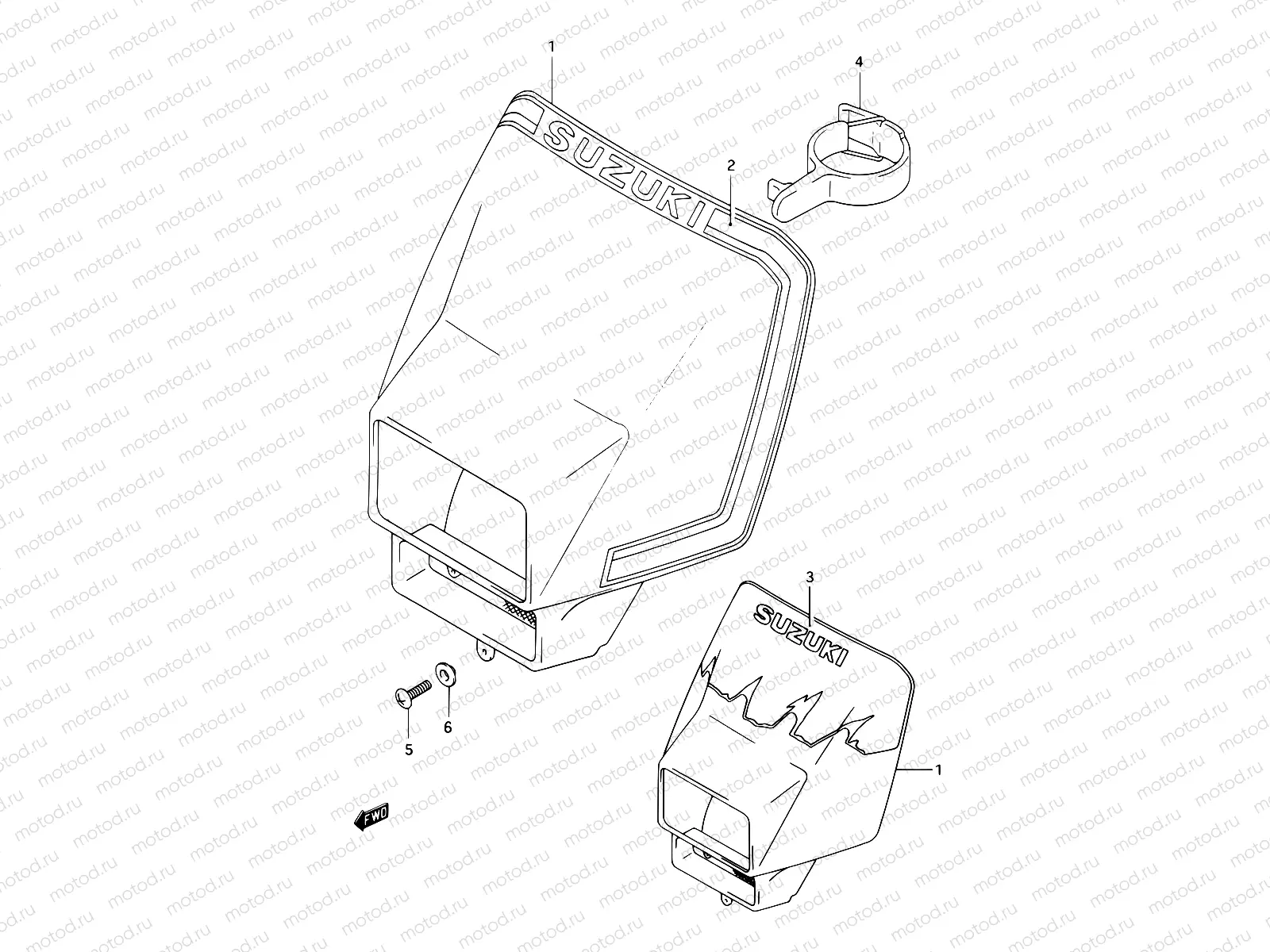 33 - HEADLAMP COVER (MODEL L/M)