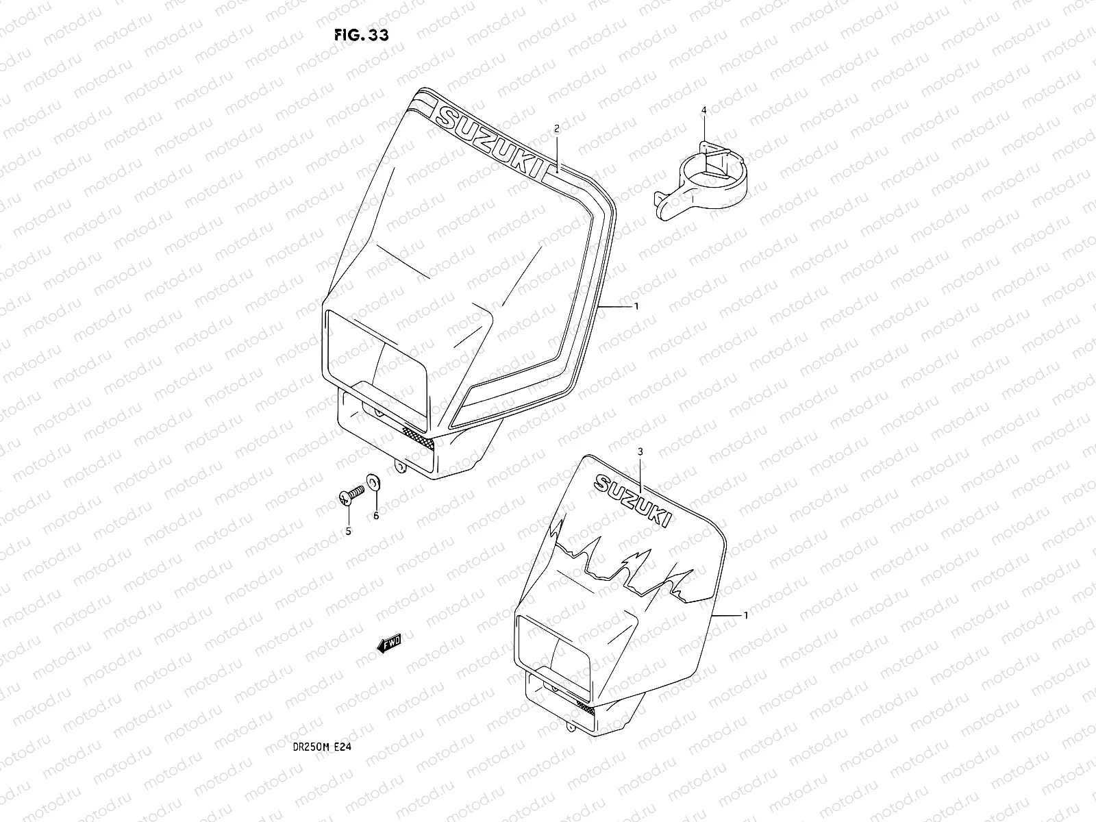 33 - HEADLAMP HOUSING