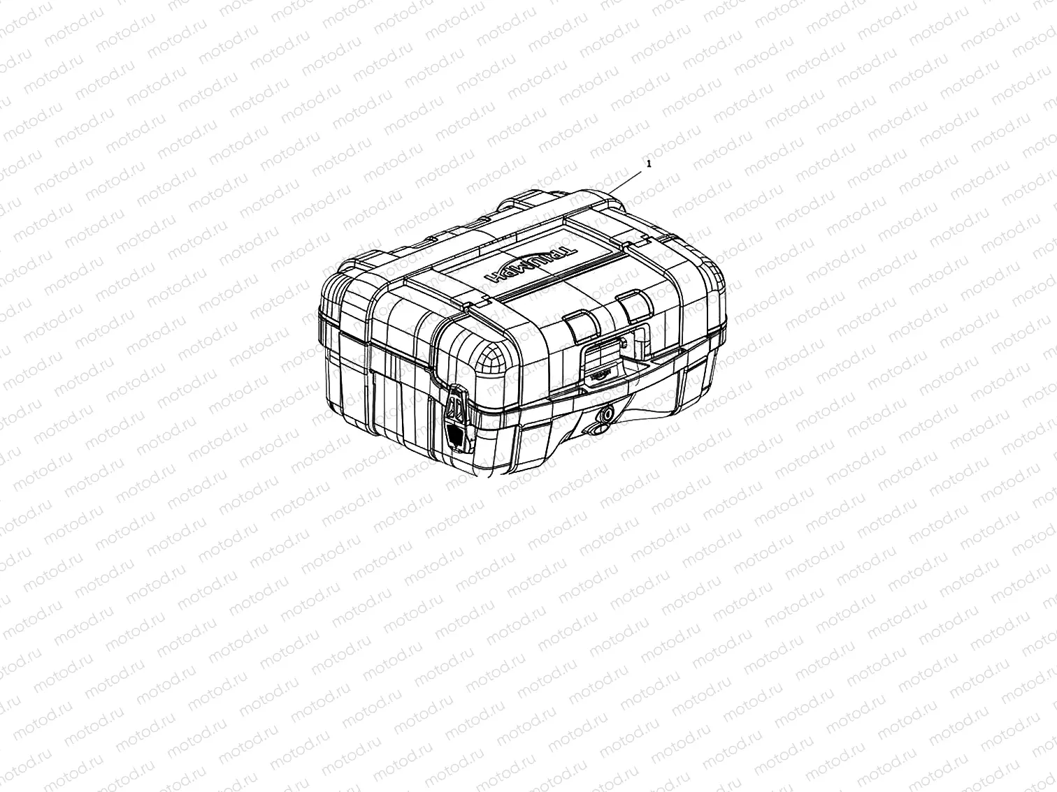 33 L top case (trekker)