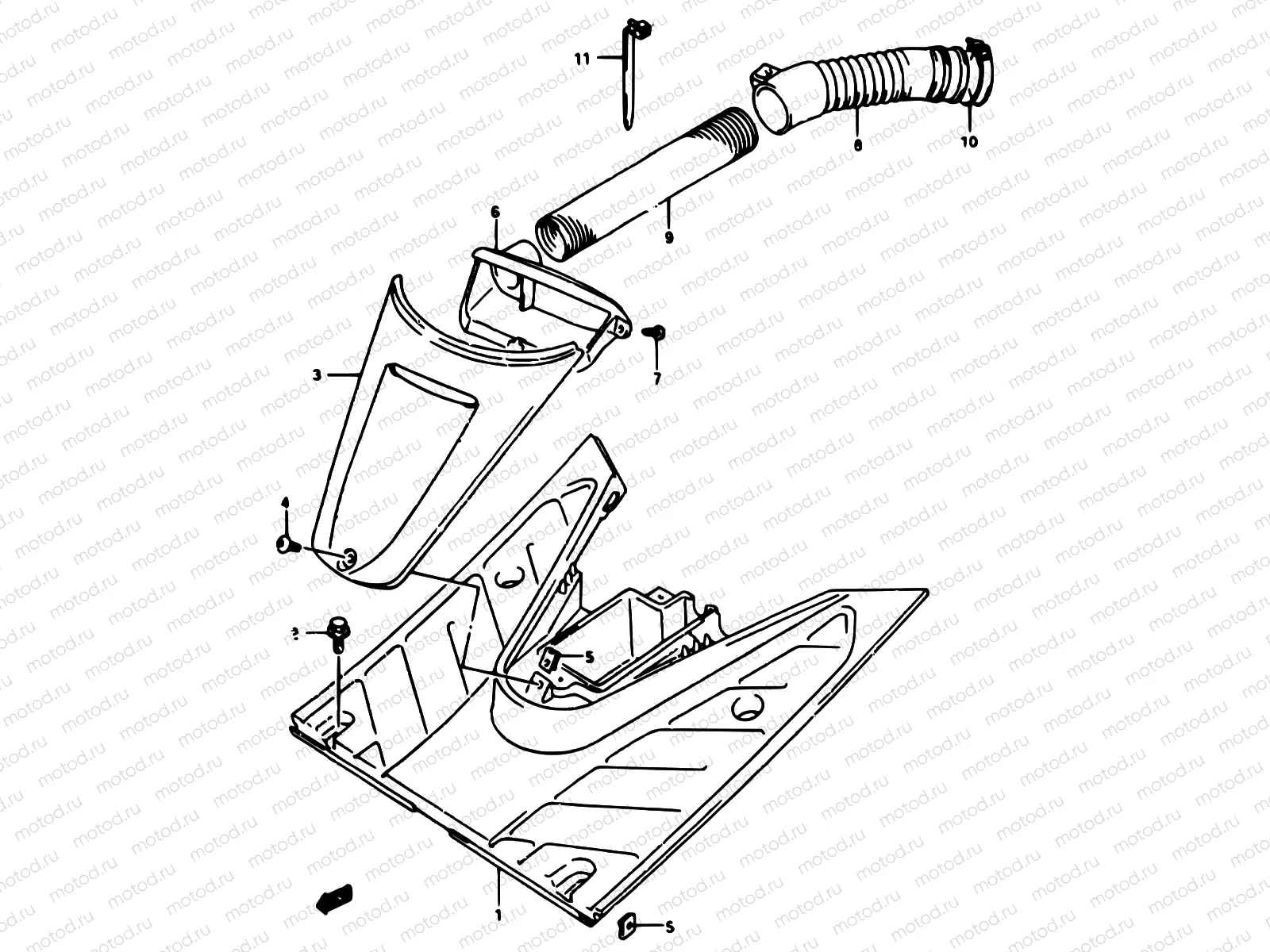 33 - REAR LEG SHIELD