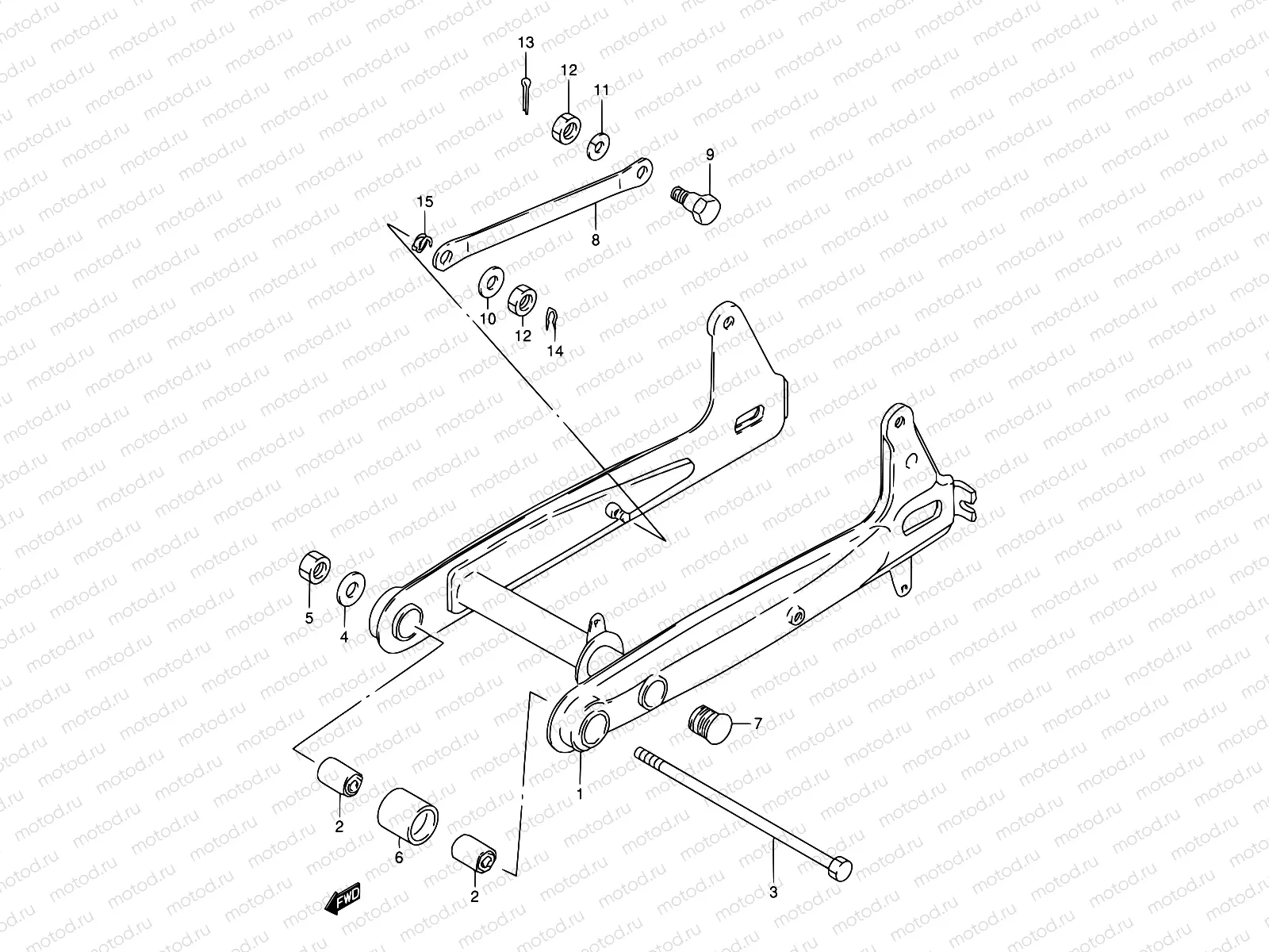 33 - REAR SWINGING ARM