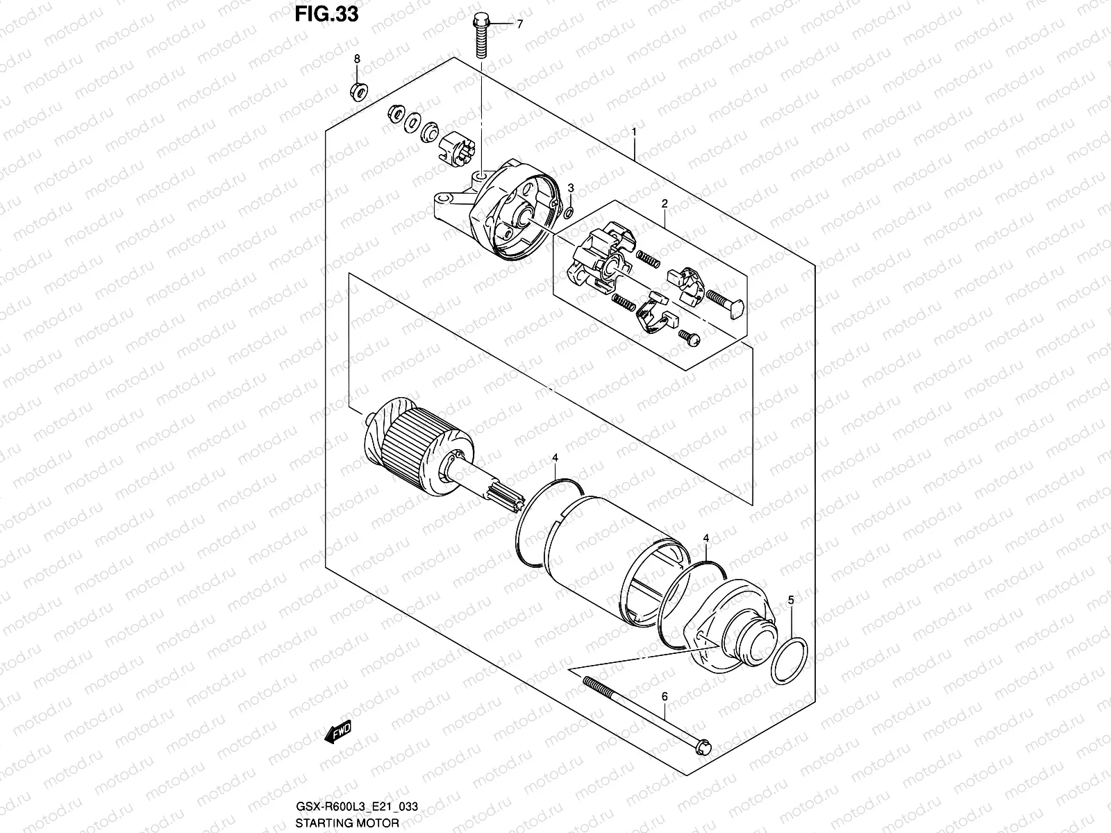 33 - STARTING MOTOR