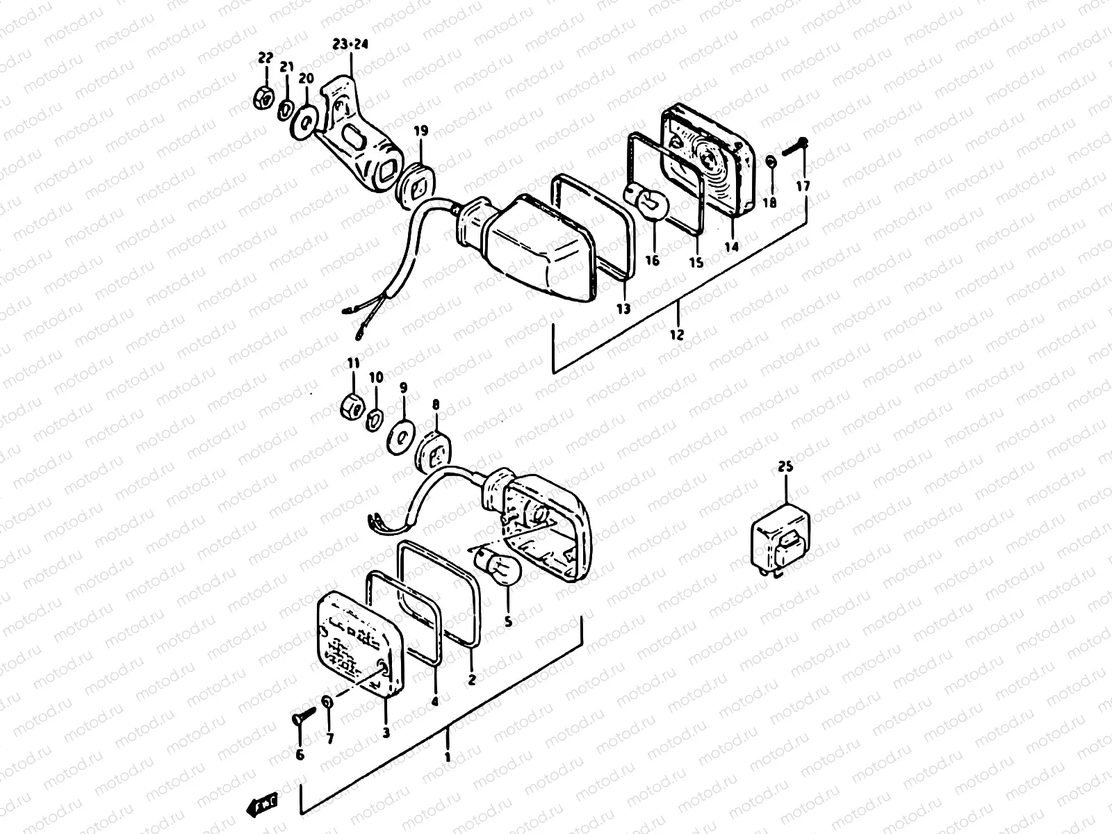 33 - TURN SIGNAL LAMP