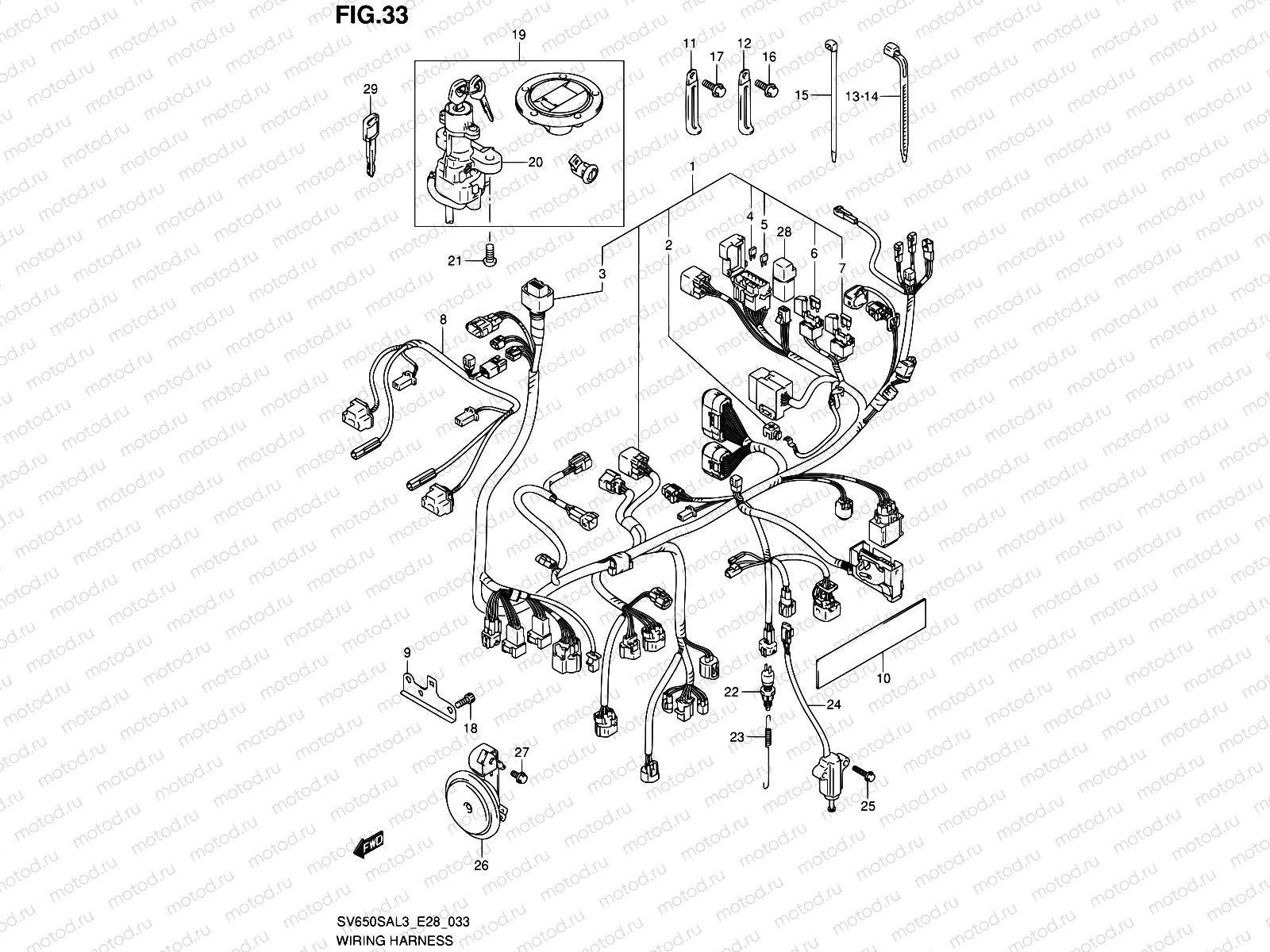 33 - WIRING HARNESS