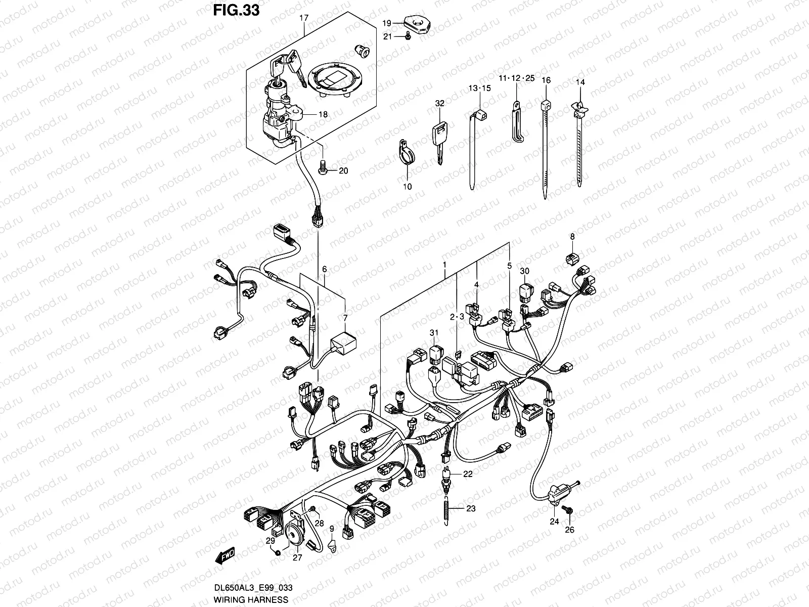 33 - WIRING HARNESS