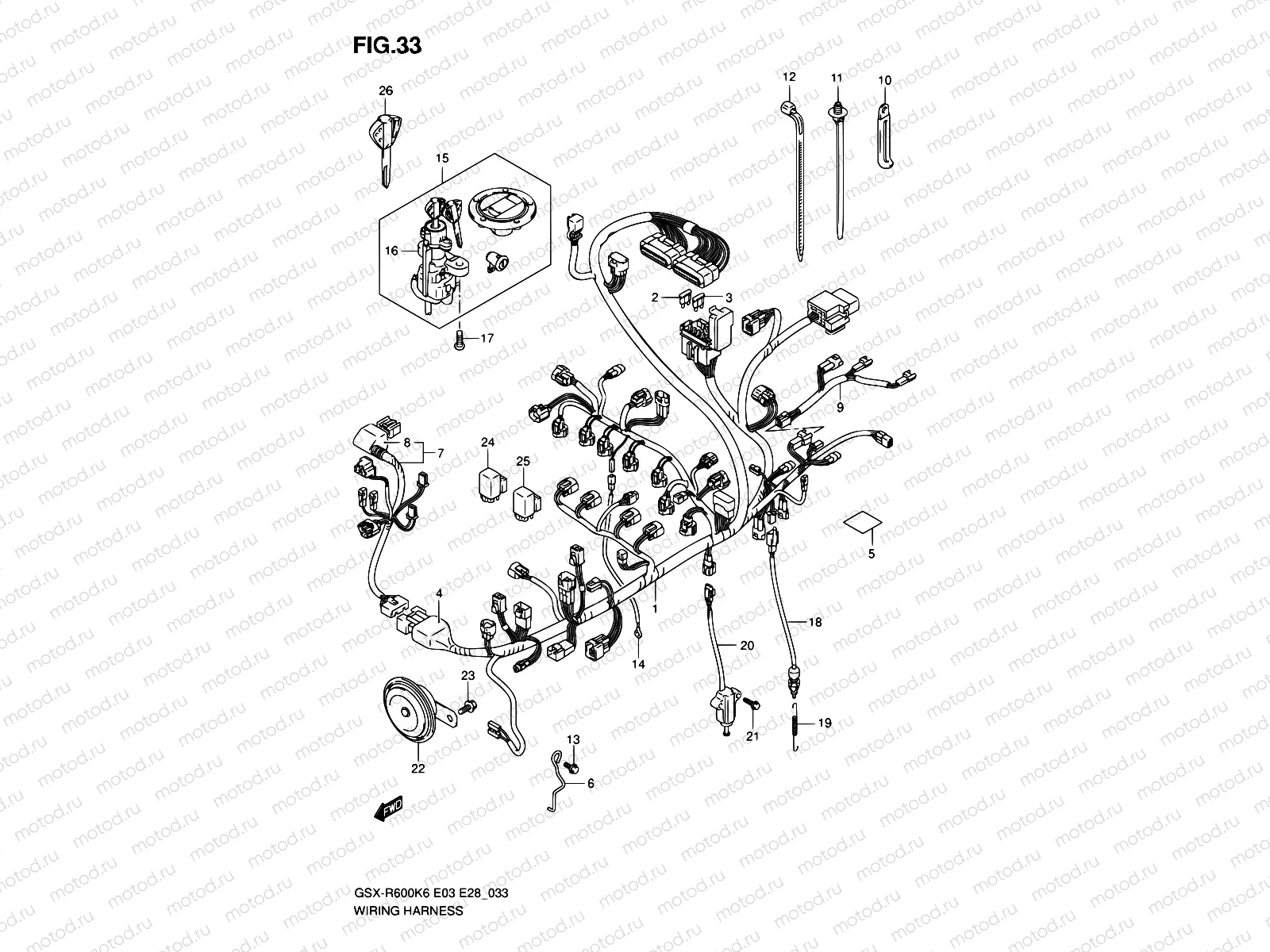 33 - WIRING HARNESS