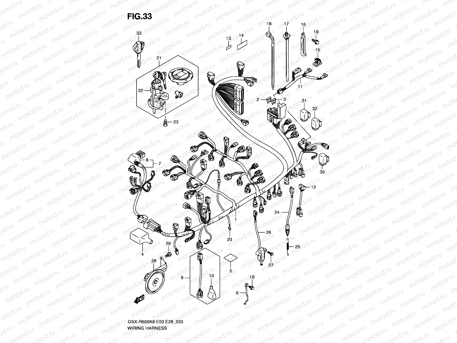 33 - WIRING HARNESS