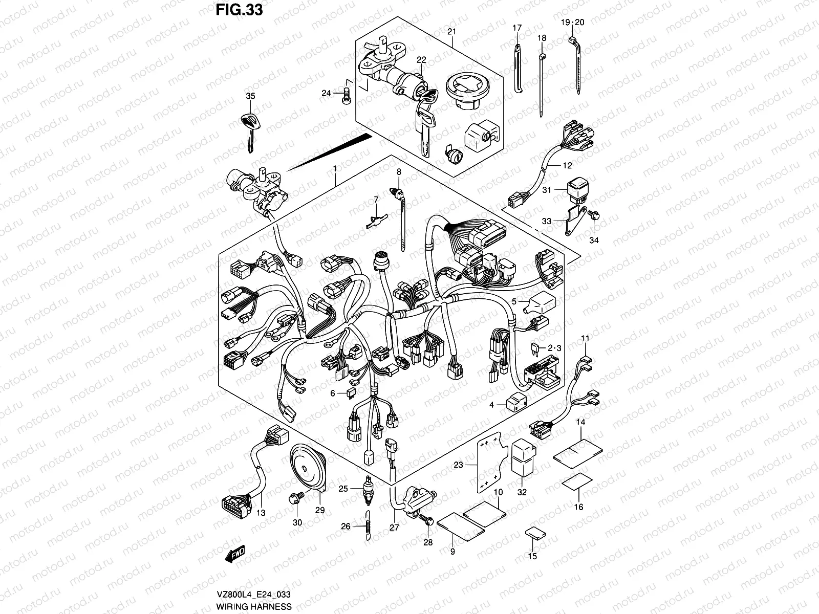33 - WIRING HARNESS