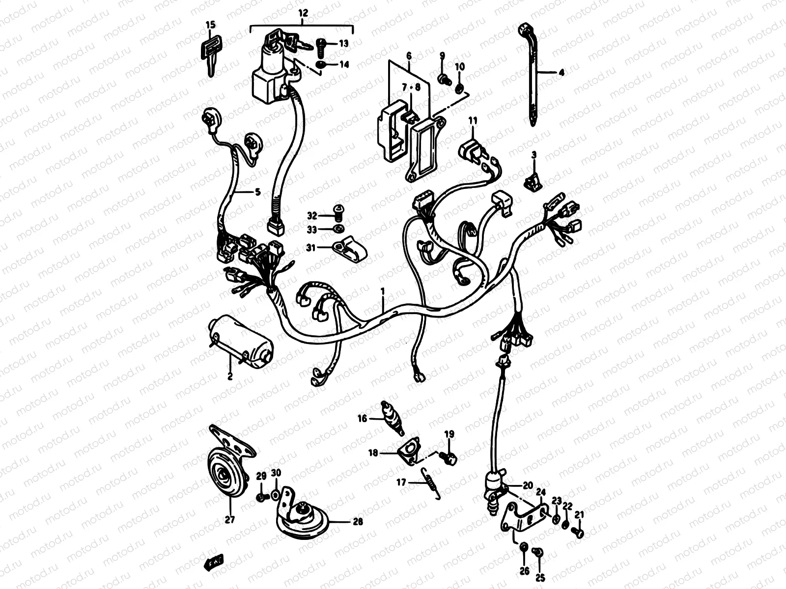 33 - WIRING HARNESS