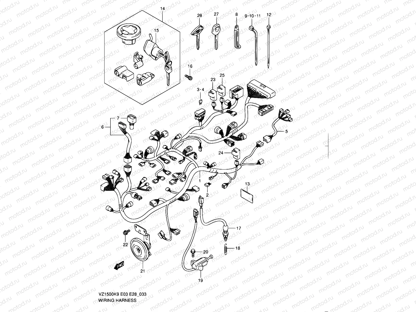 33 - WIRING HARNESS