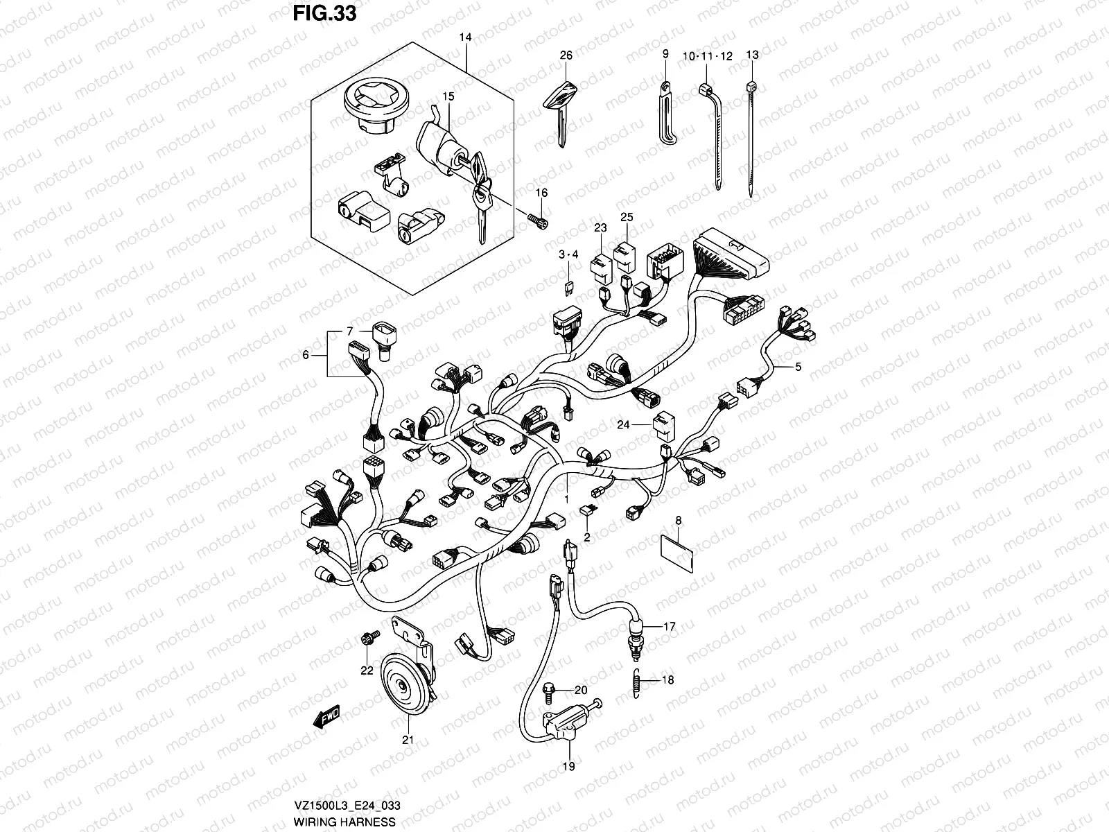 33 - WIRING HARNESS
