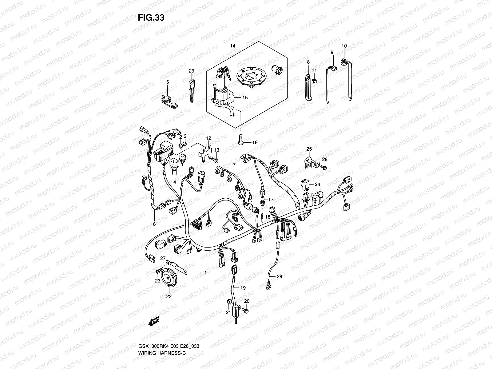 33 - WIRING HARNESS