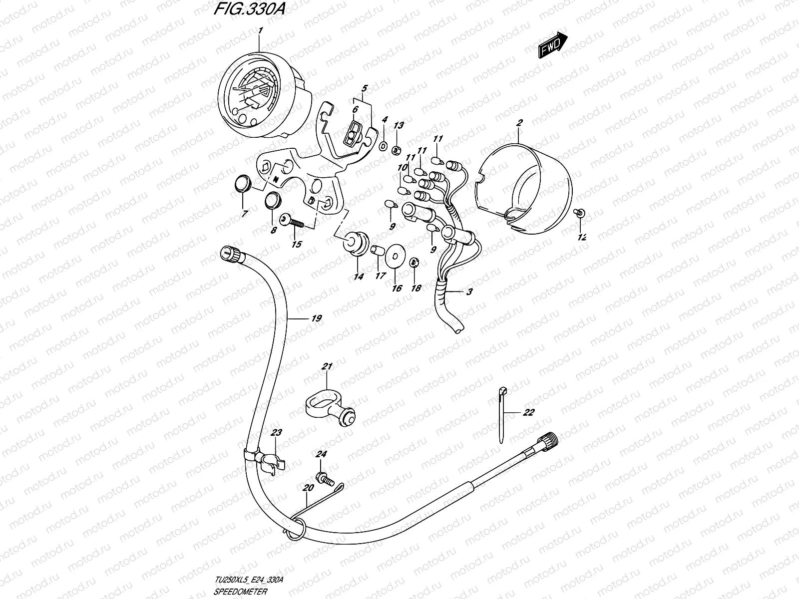 330A - SPEEDOMETER