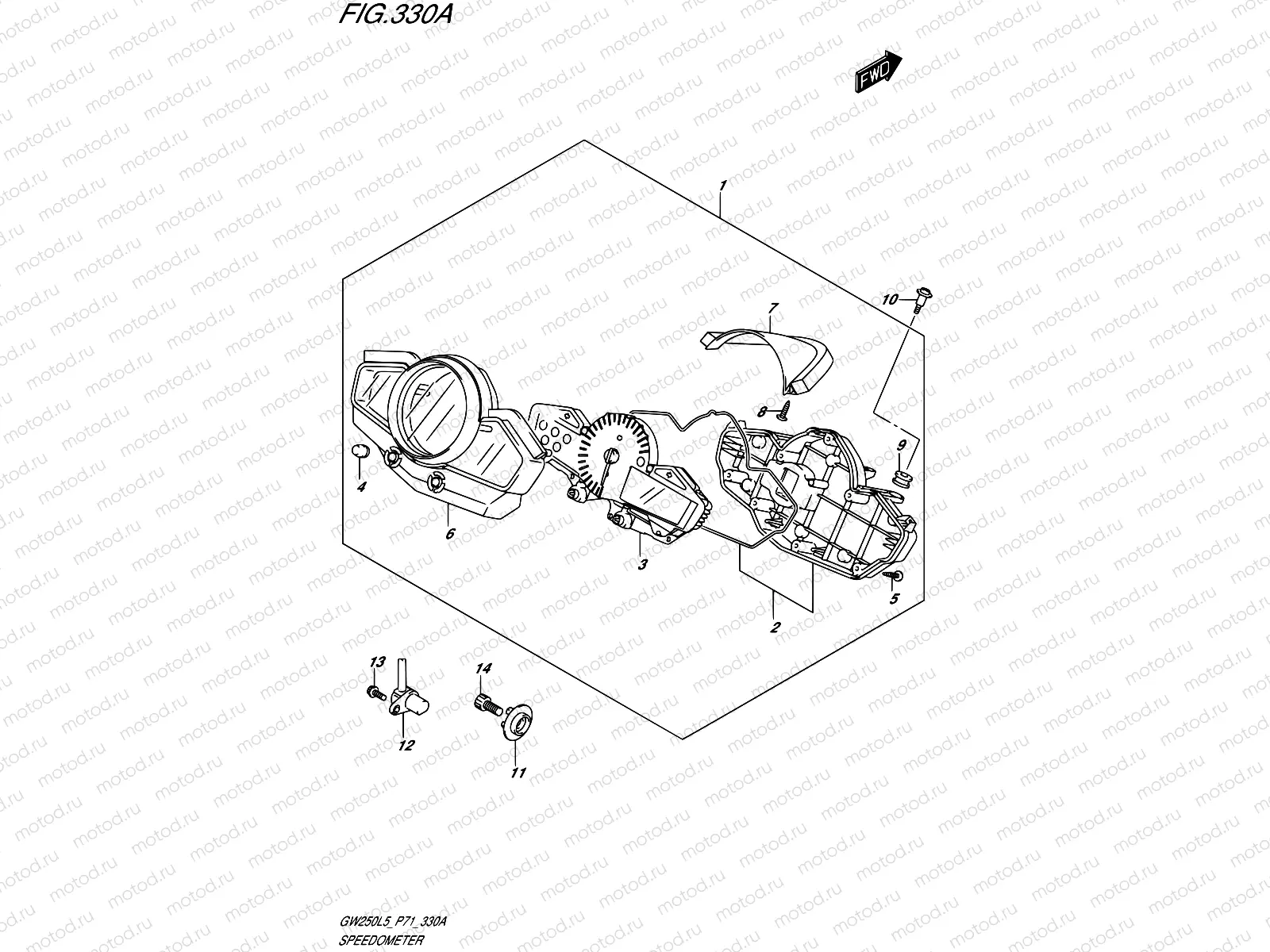 330A - SPEEDOMETER