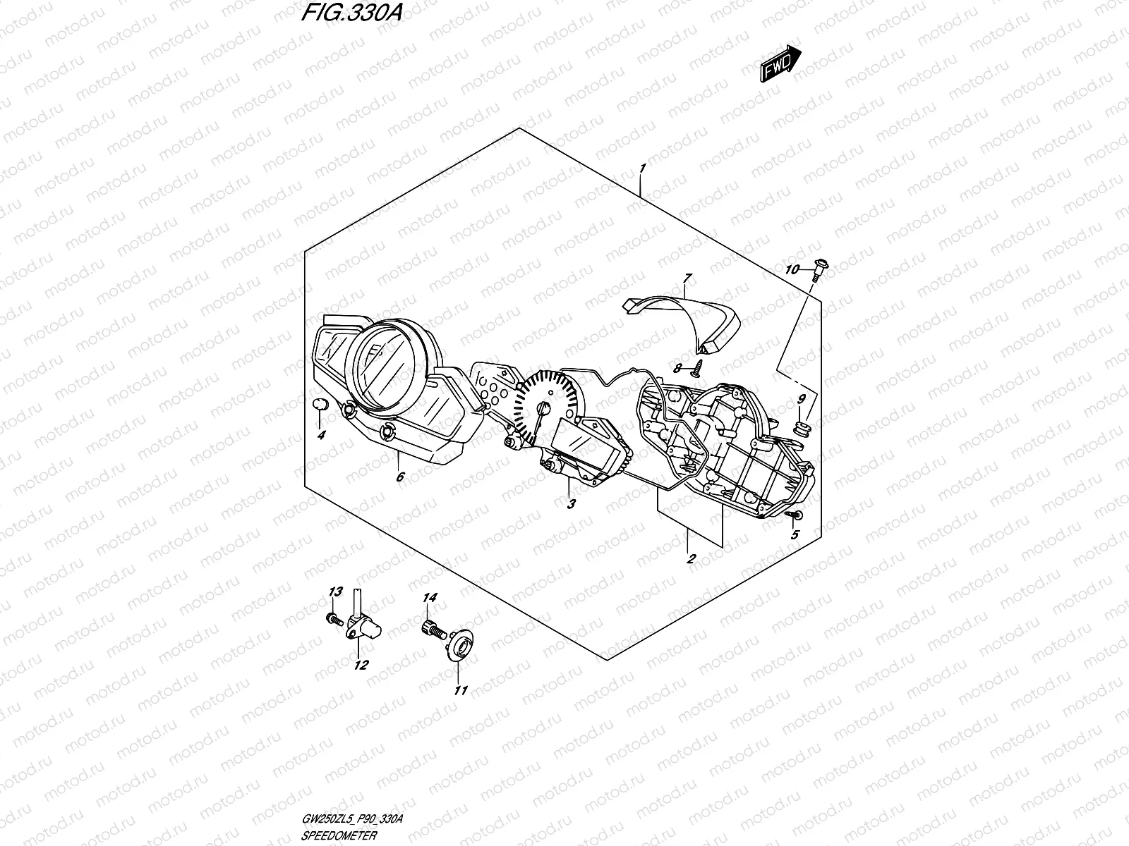 330A - SPEEDOMETER