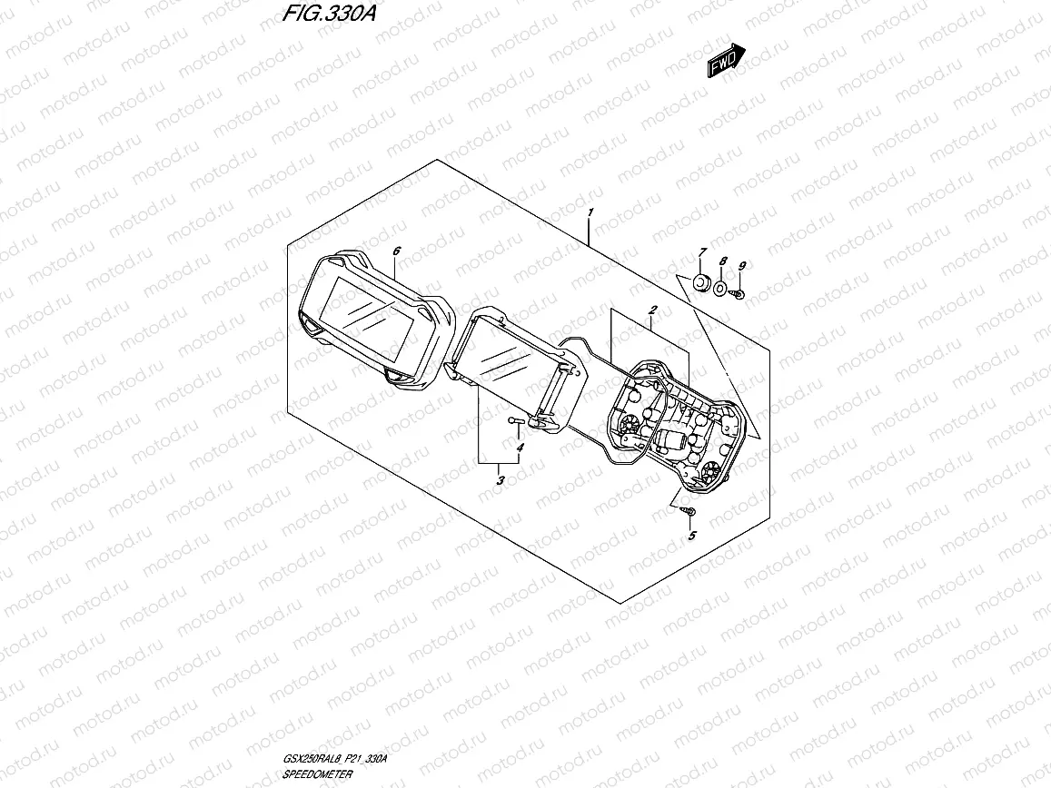 330A - SPEEDOMETER